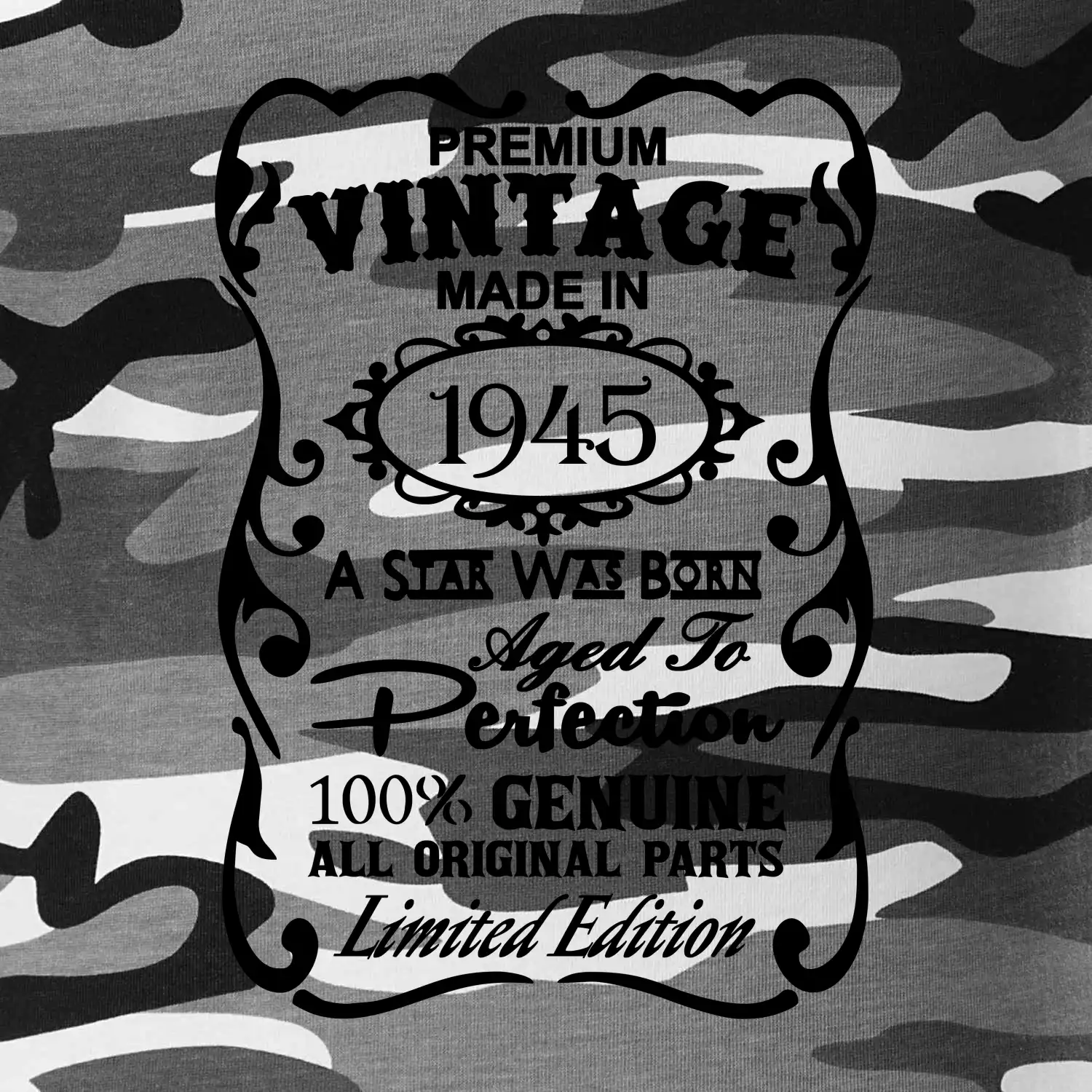 Vintage Etiketa - 1945