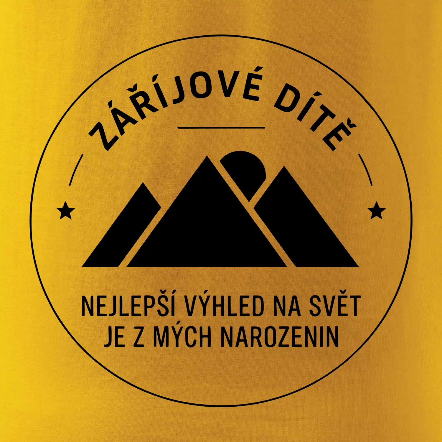 Zářijové dítě. Nejlepší výhled na svět je z mých narozenin