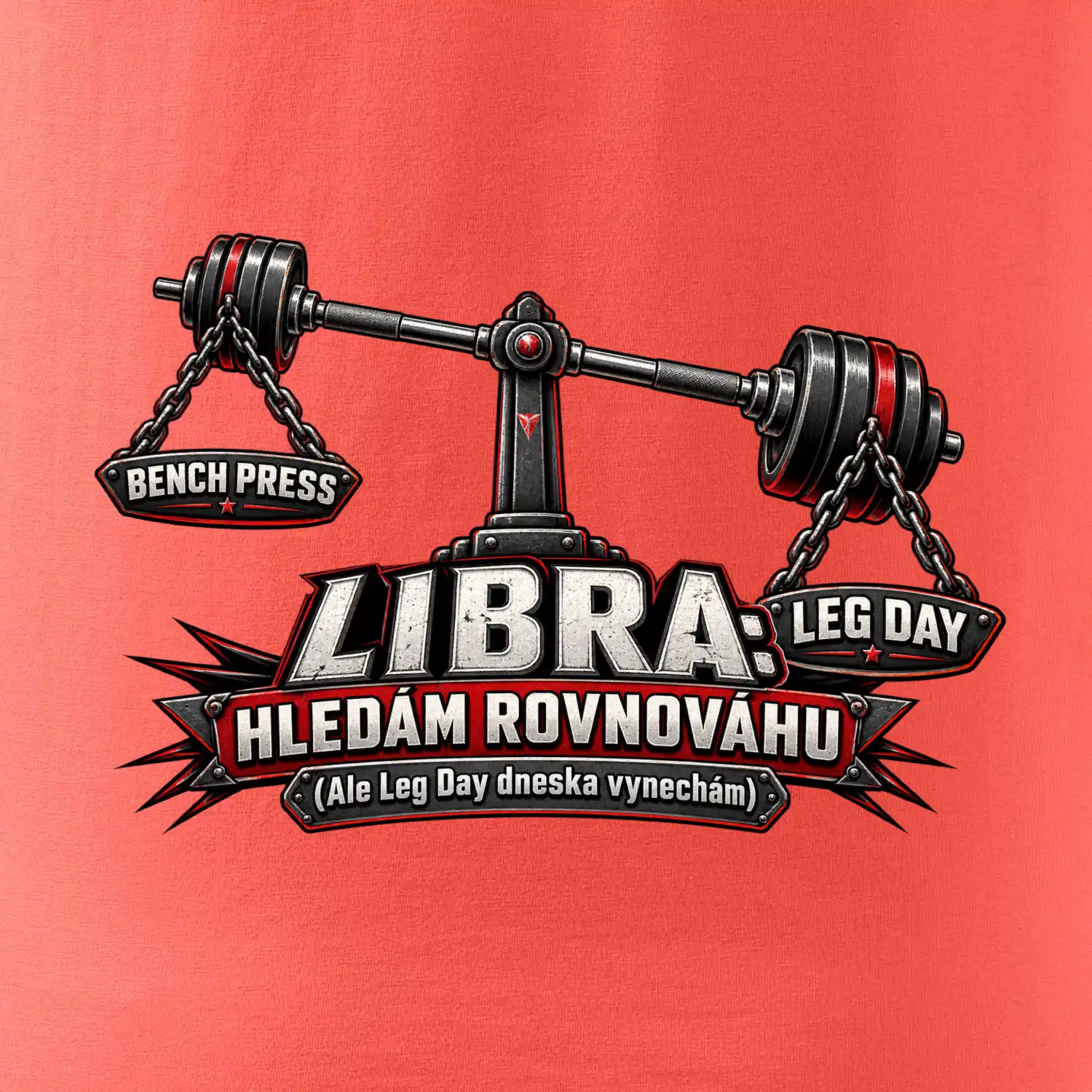 Váhy Leg Day vs Bench Press