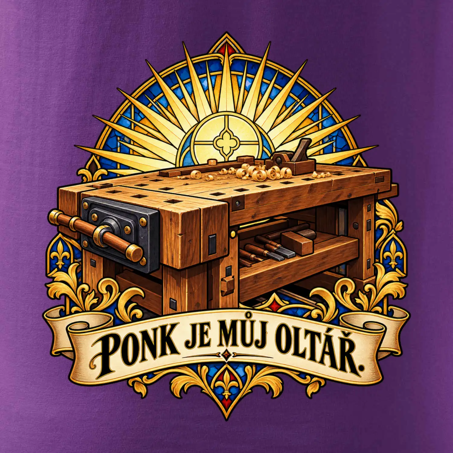 Truhlářský ponk je můj oltář