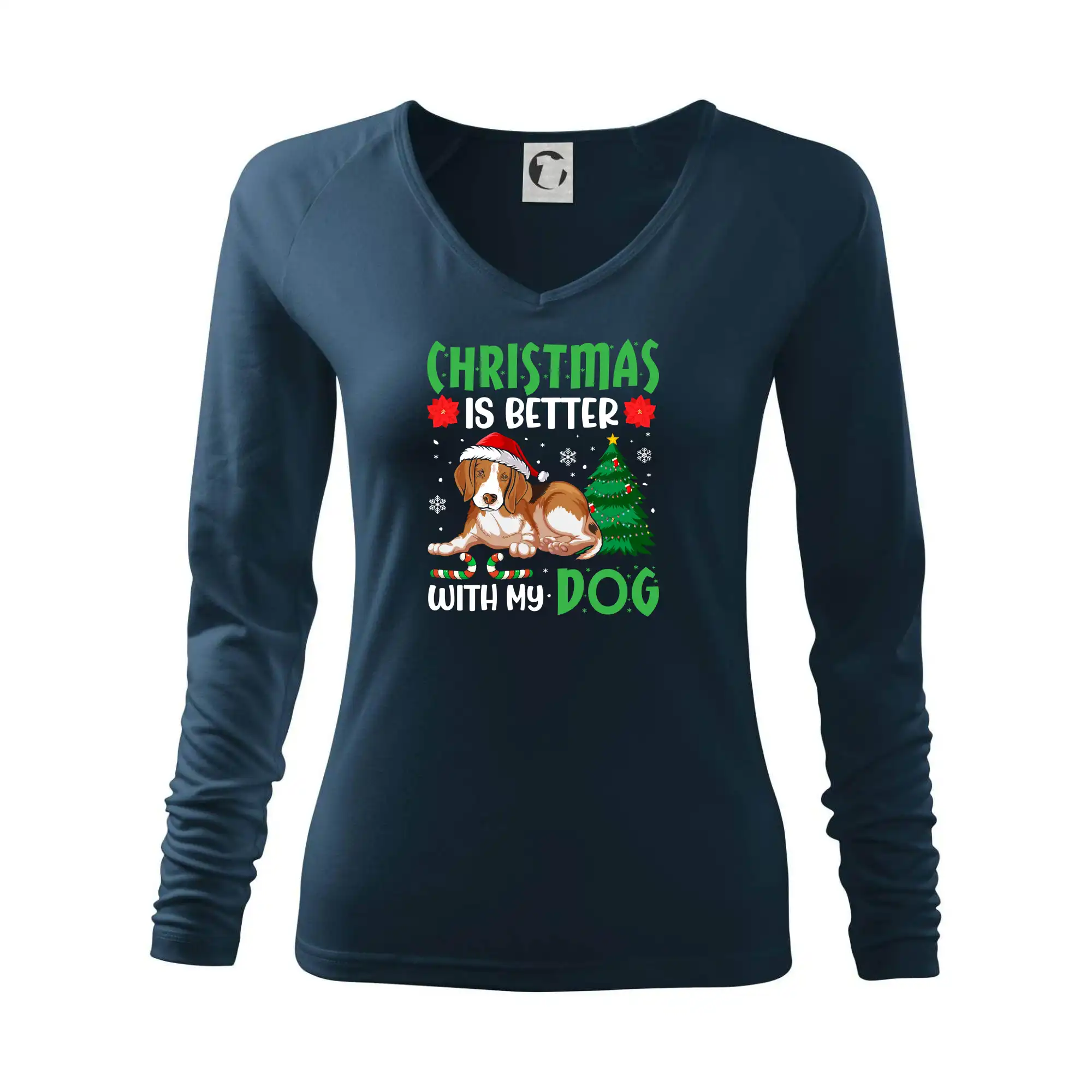 Christmas is better with my dog