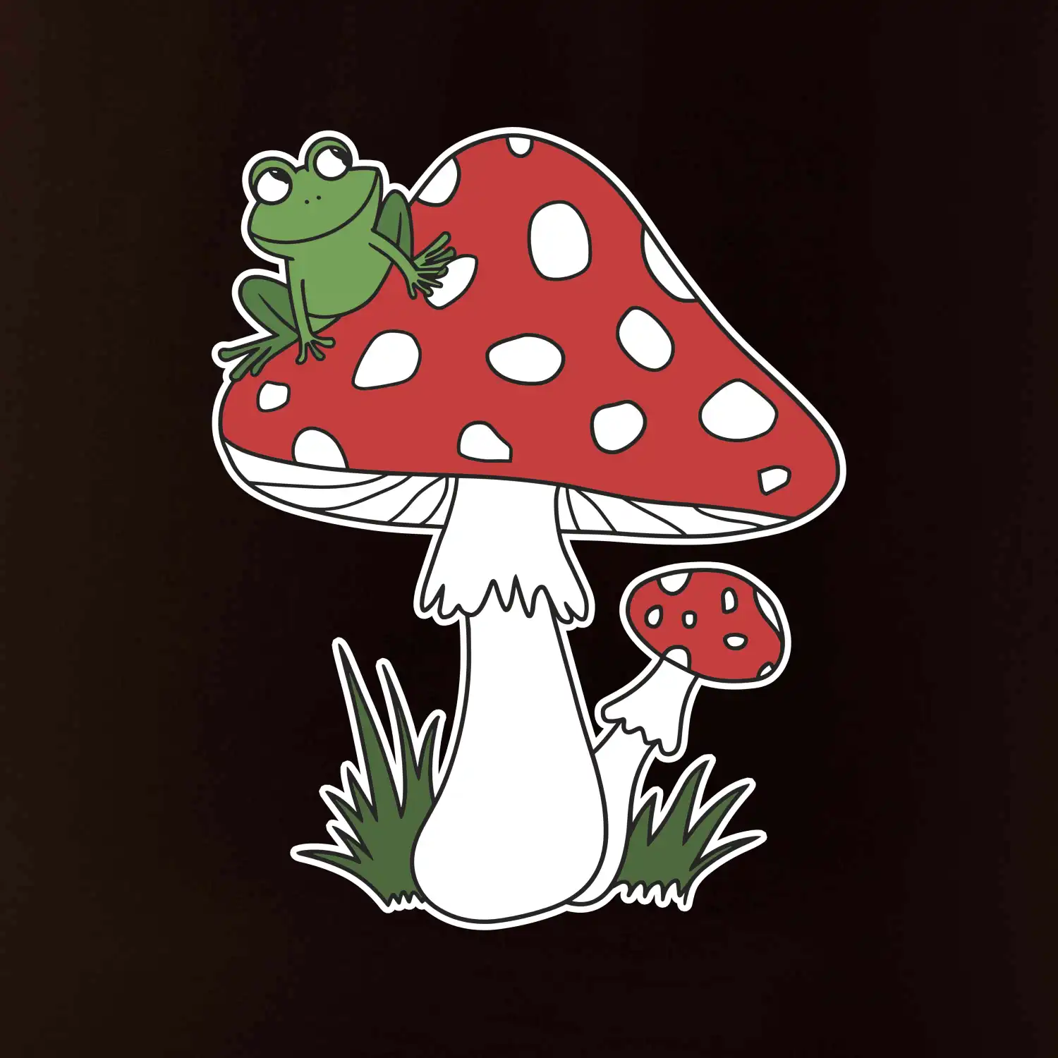 Goblincore  houba veselá