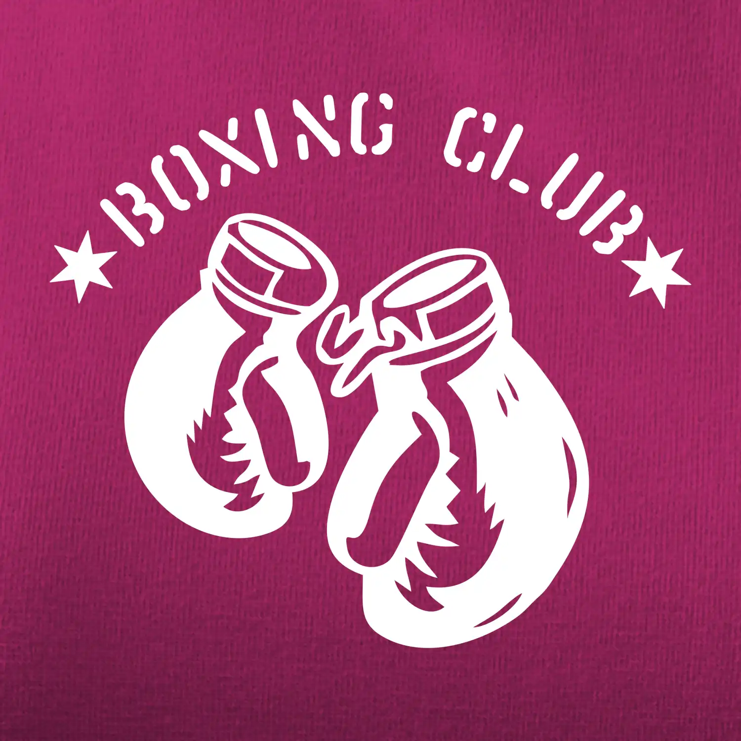 Boxing club nápis