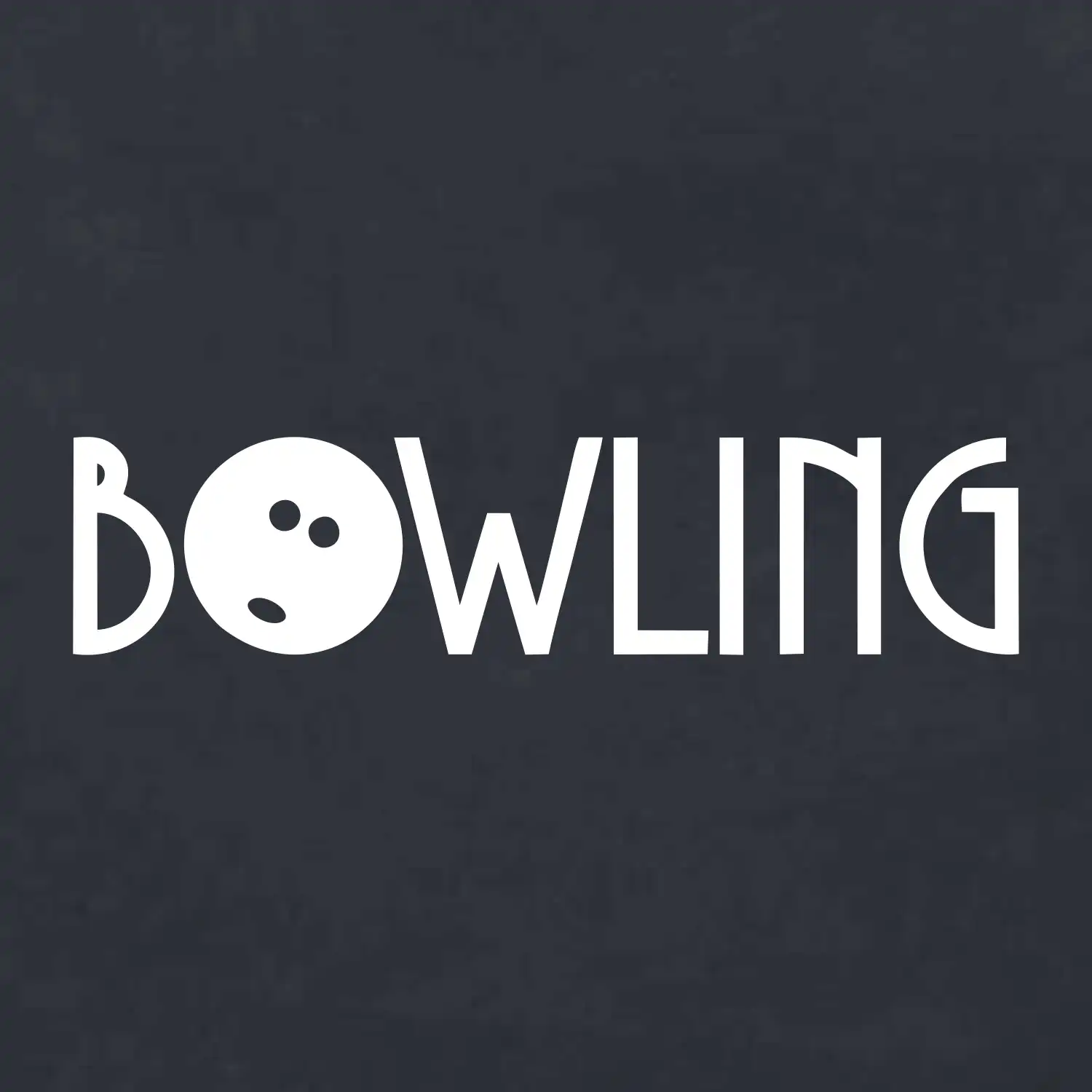 Bowling nápis