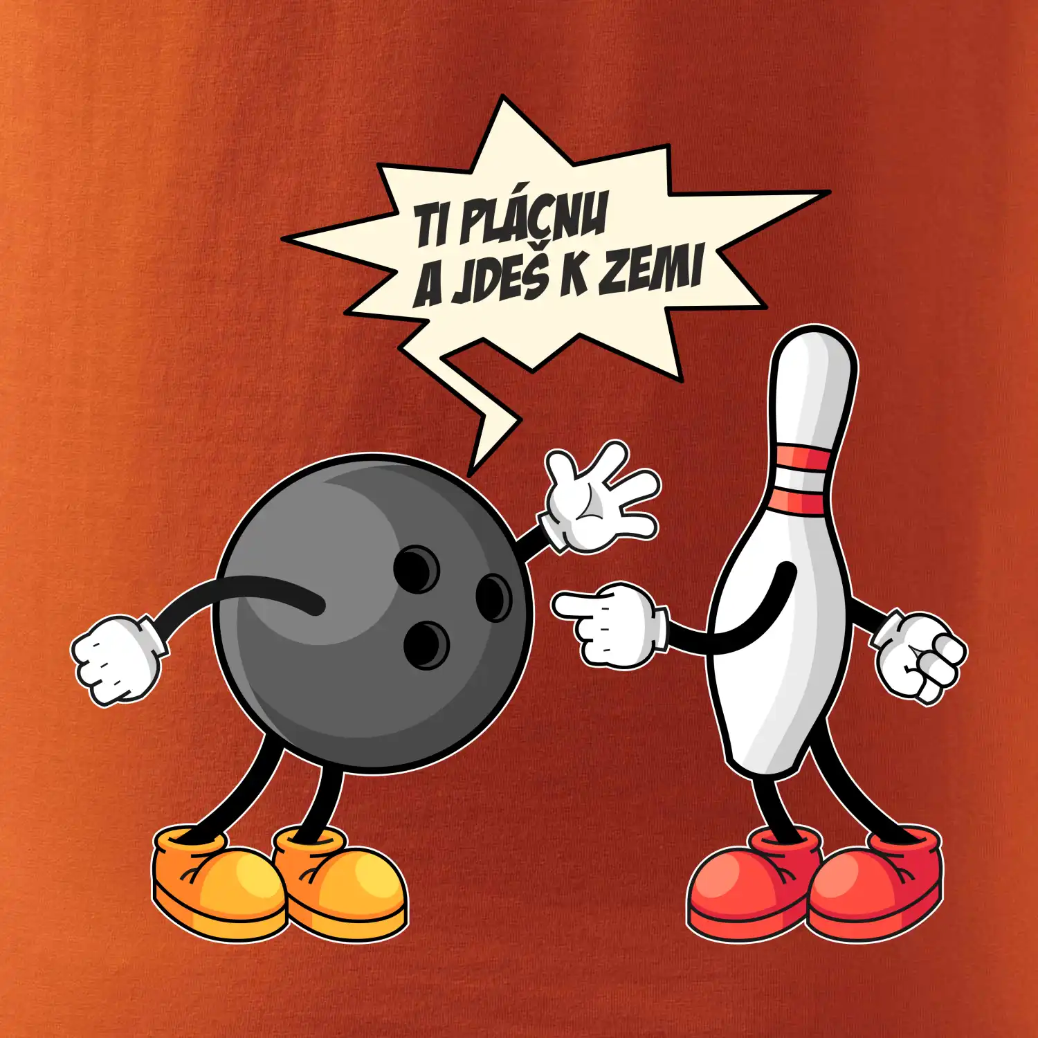 Ti jednu plácnu a jdeš k zemi