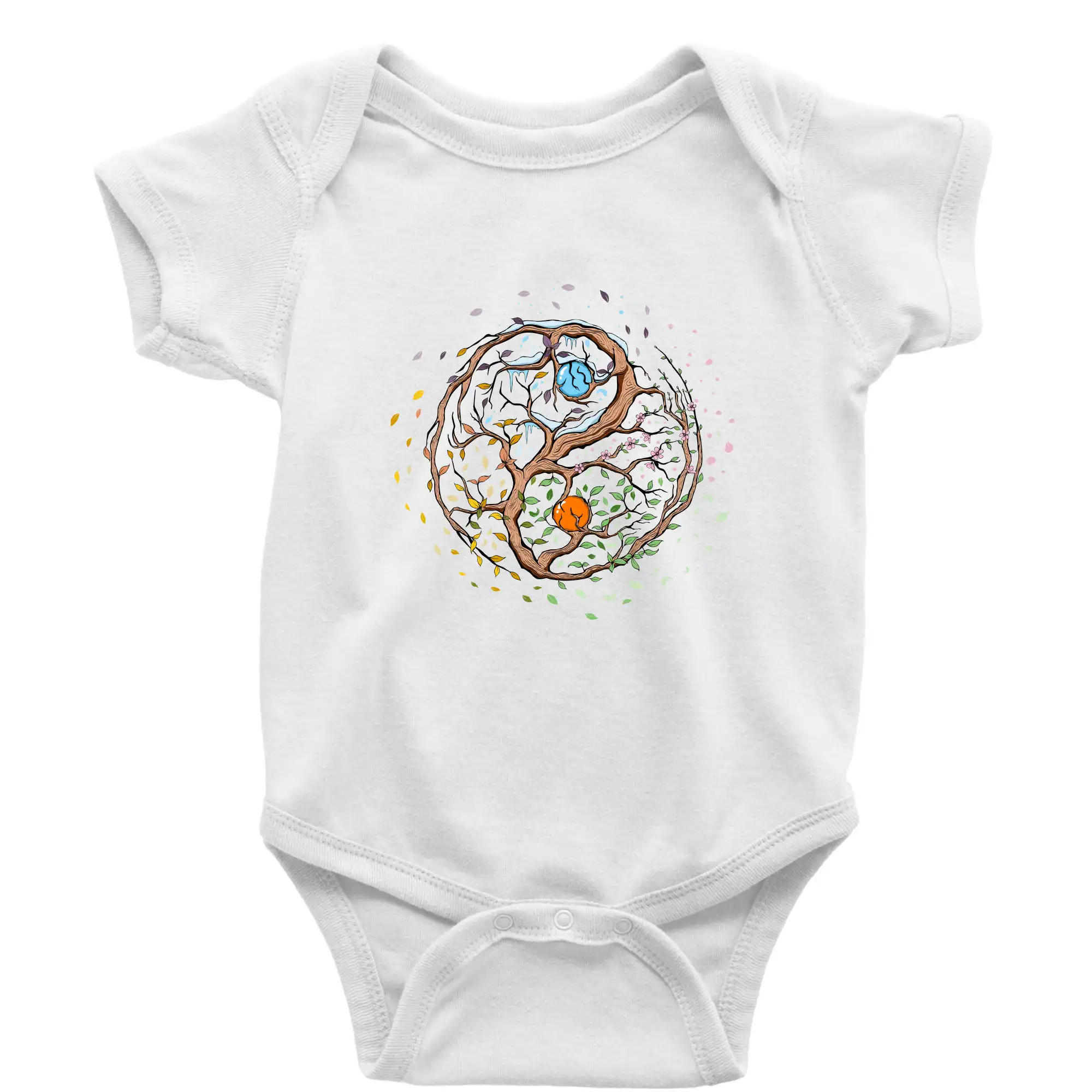 Yin & Yang strom - zima, léto