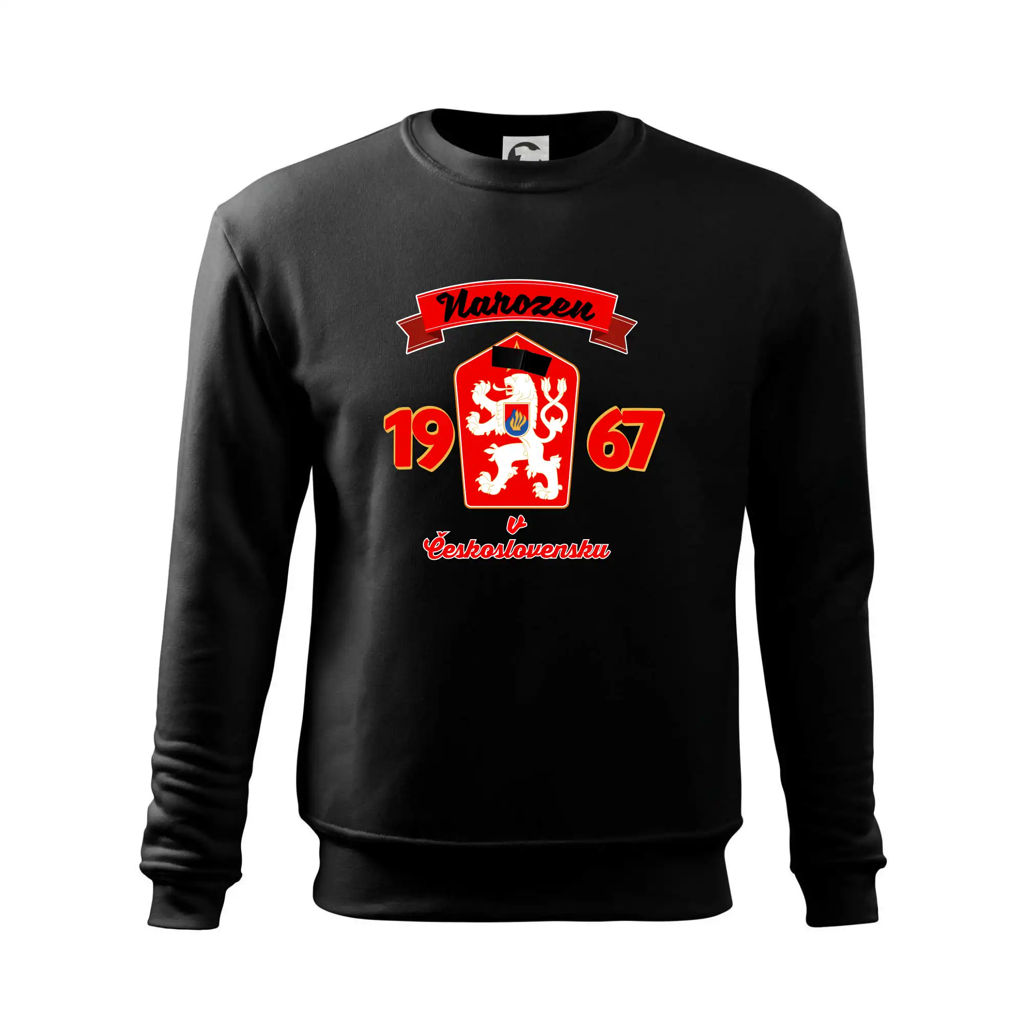 Narozen v Československu - Přelepený znak 1967