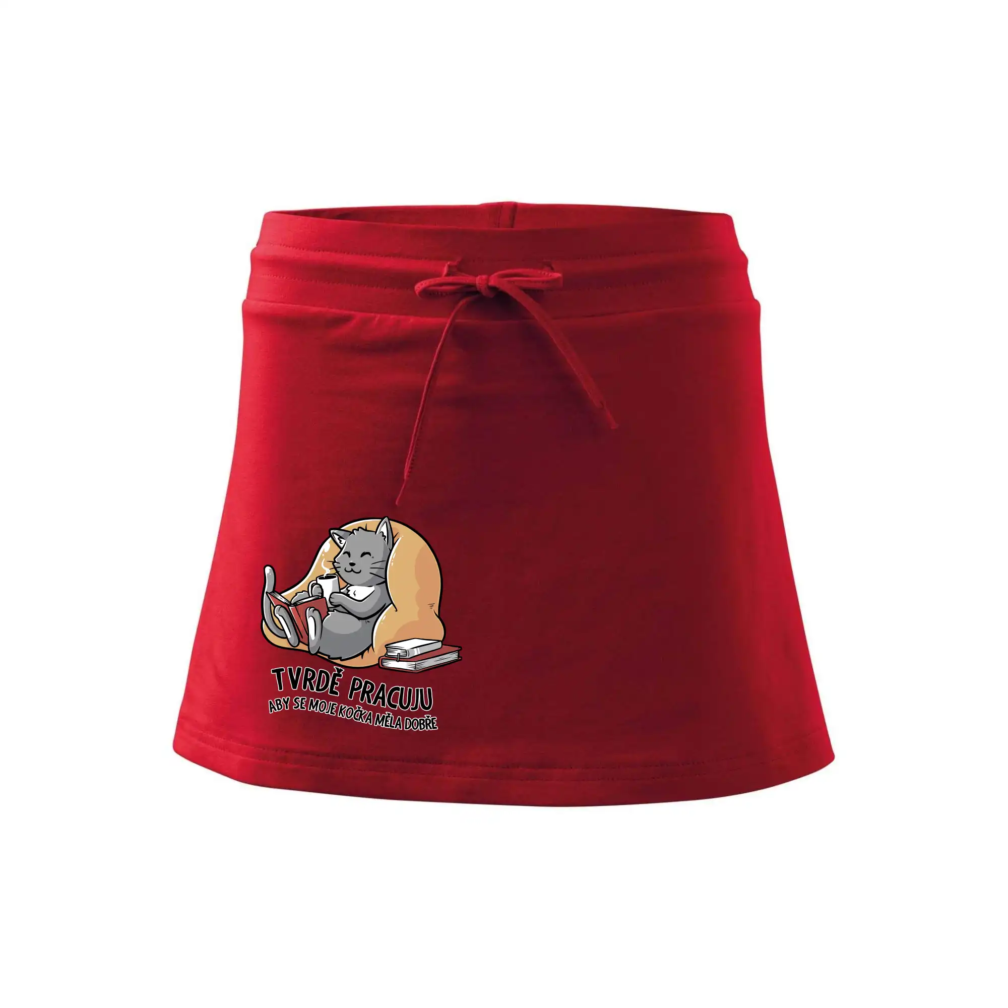 Tvrdě pracuju, aby se kočka měla dobře