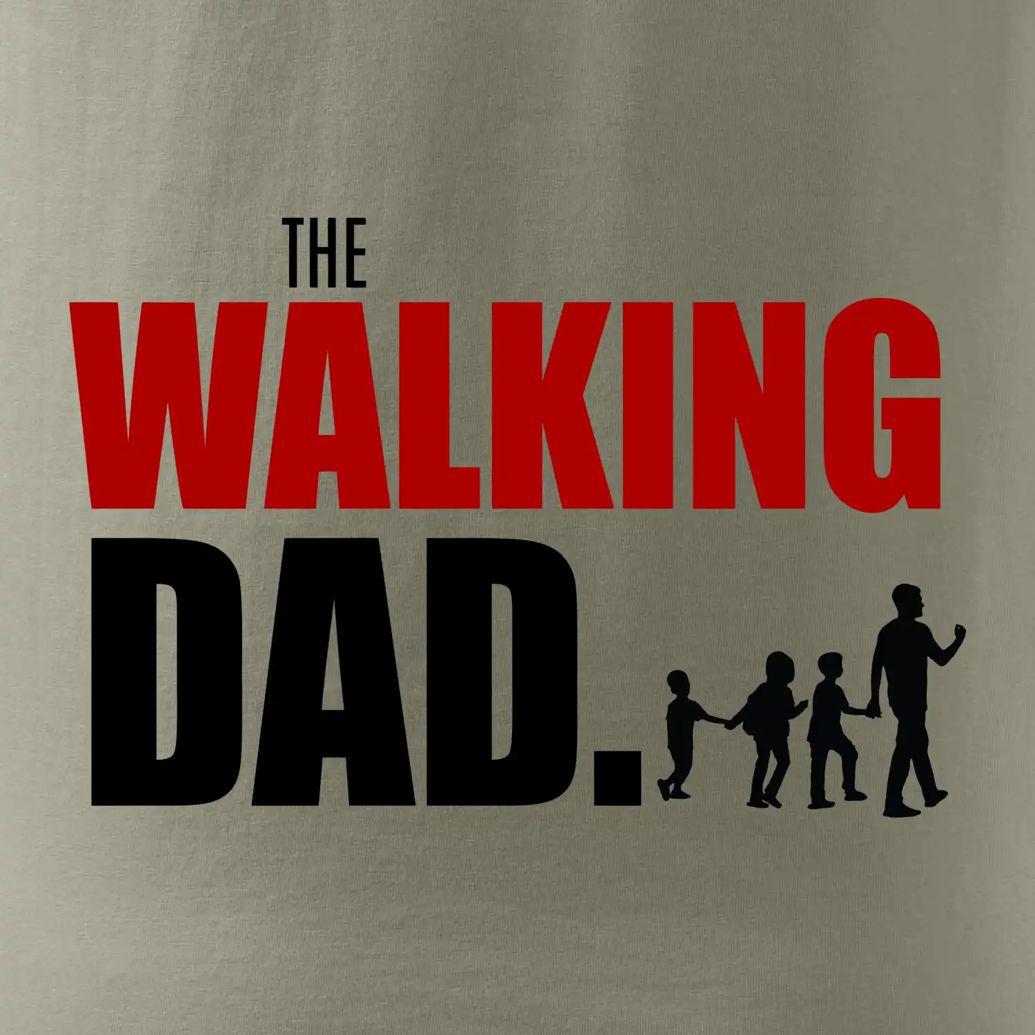The walking dad tři děti