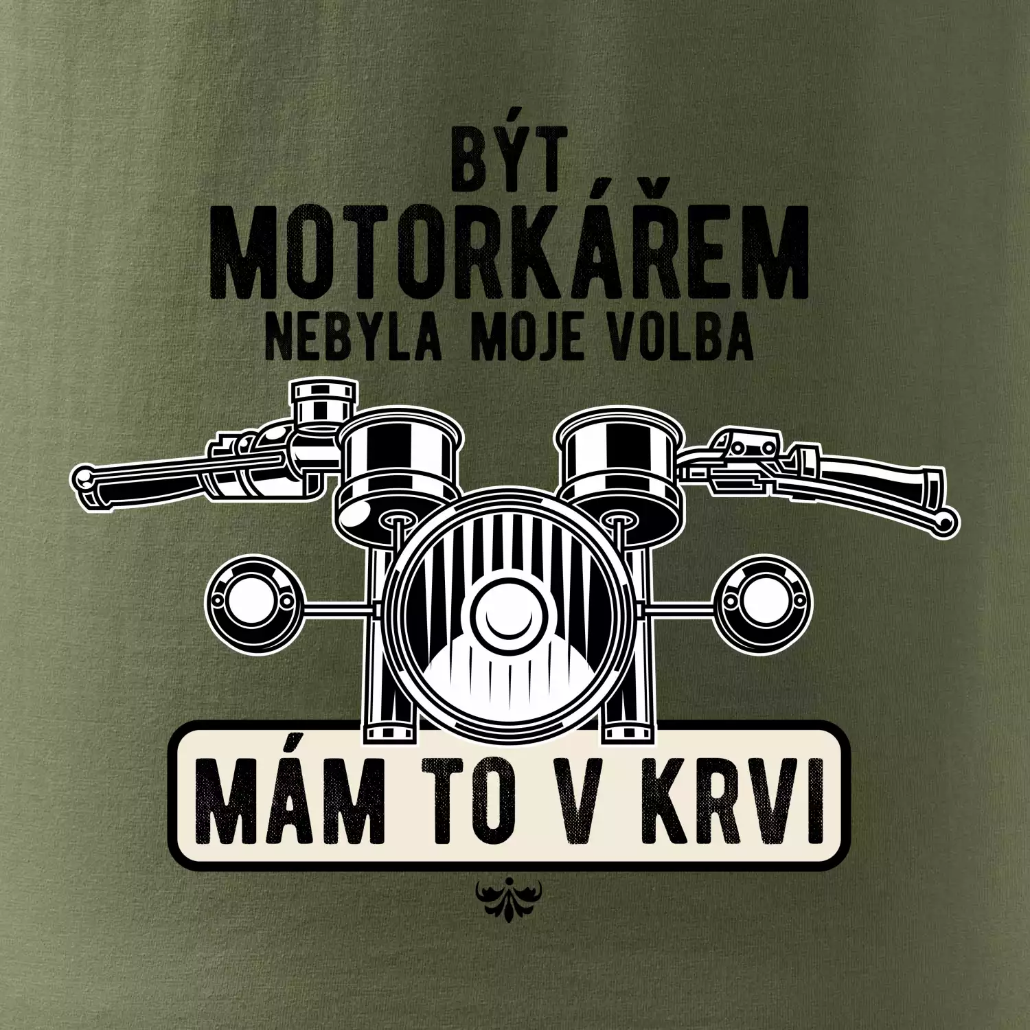 Být motorkářem nebyla moje volba řidítka