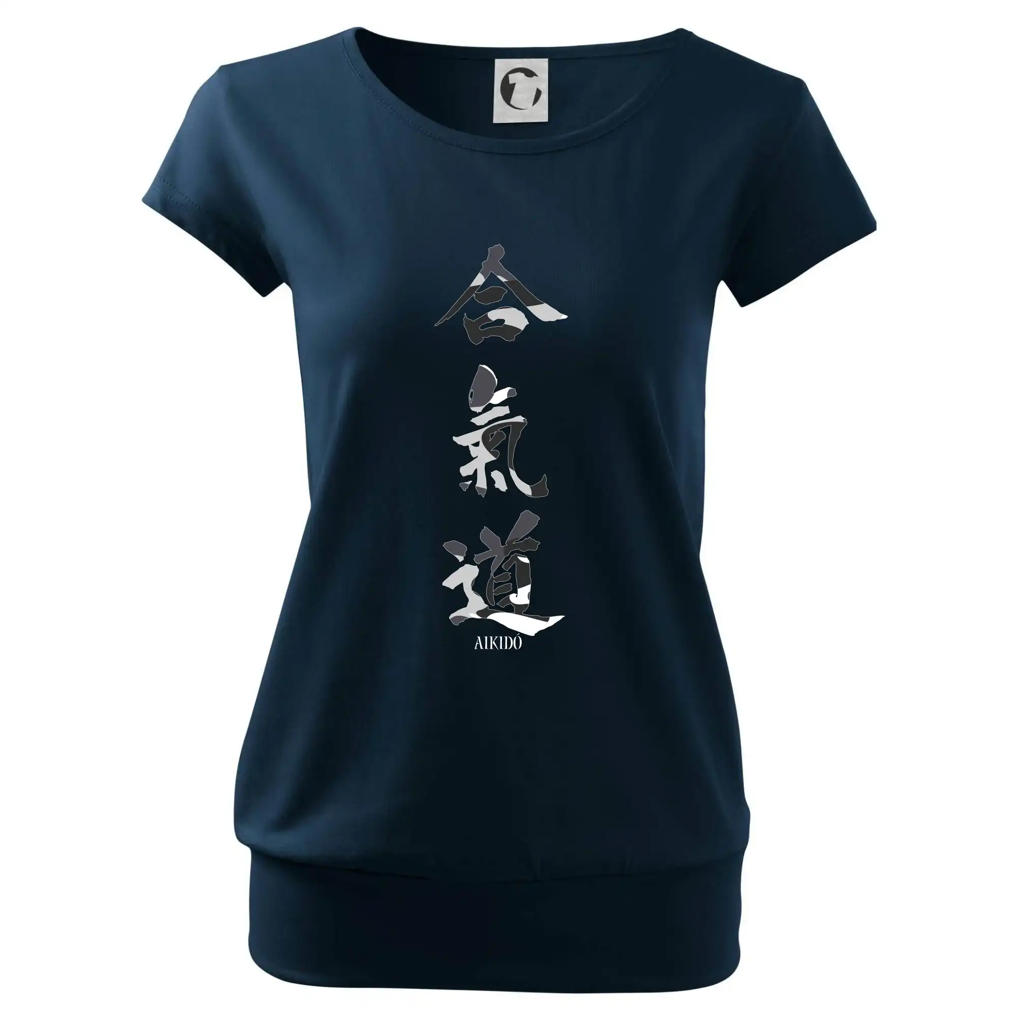 Aikidó maskáčový nápis