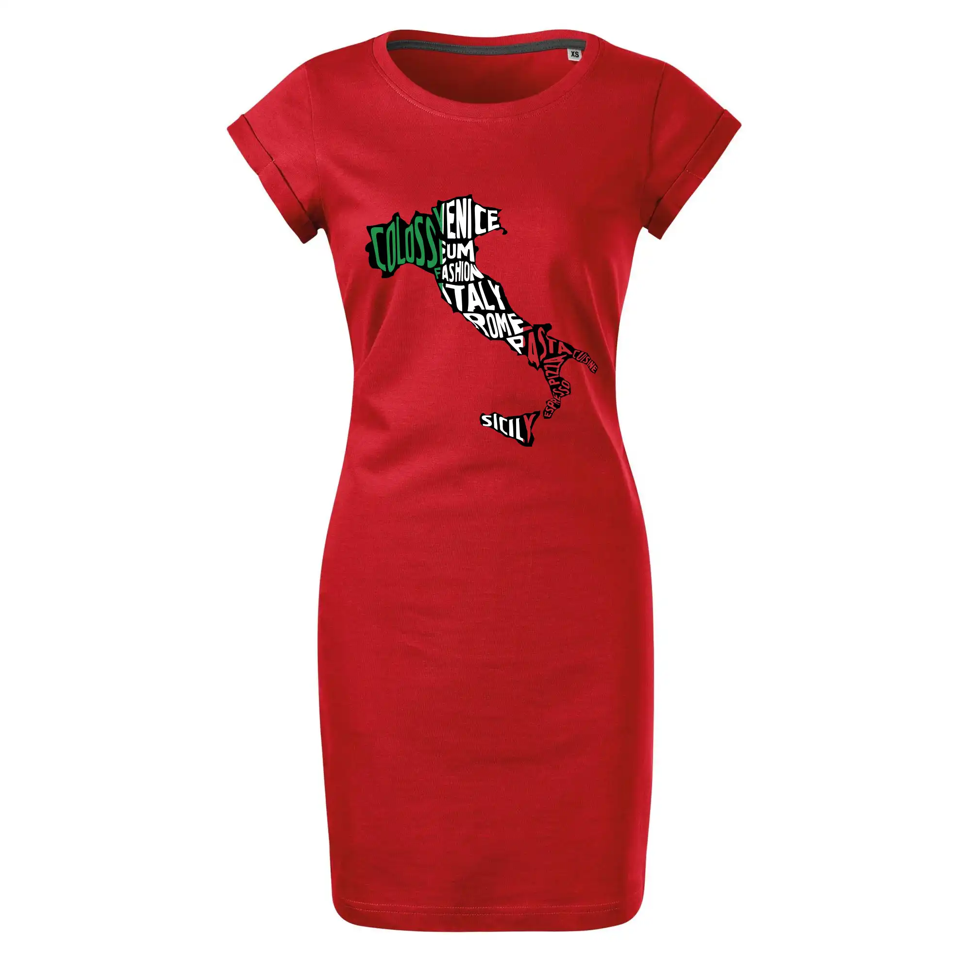 Mapy - názvy měst - Italie