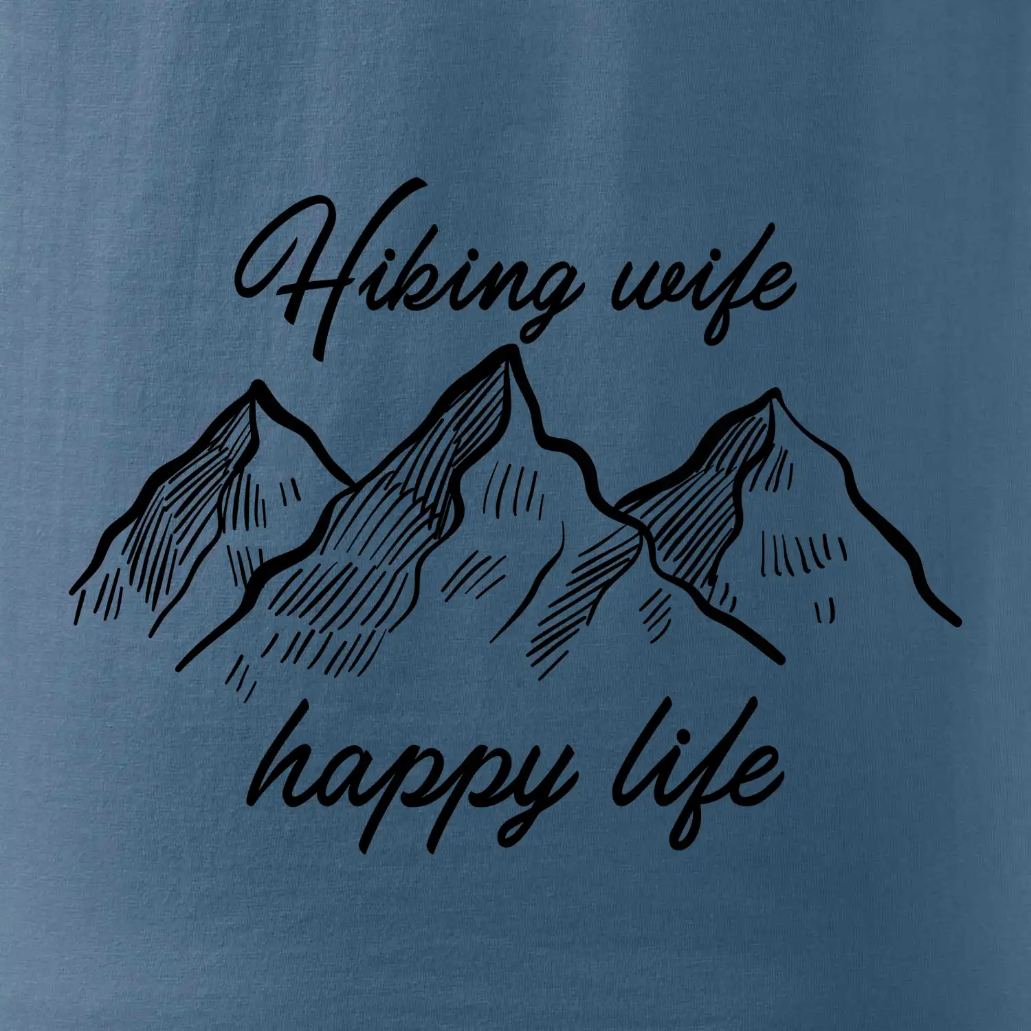 Hiking wife happy life