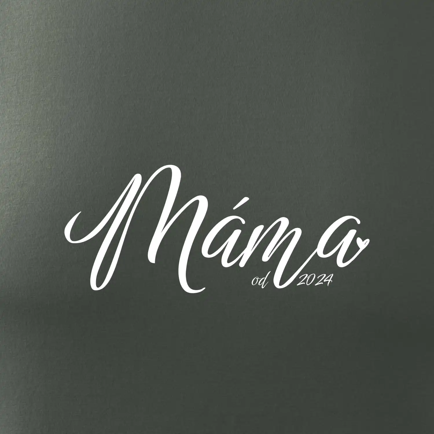 Máma od roku -  psací písmo