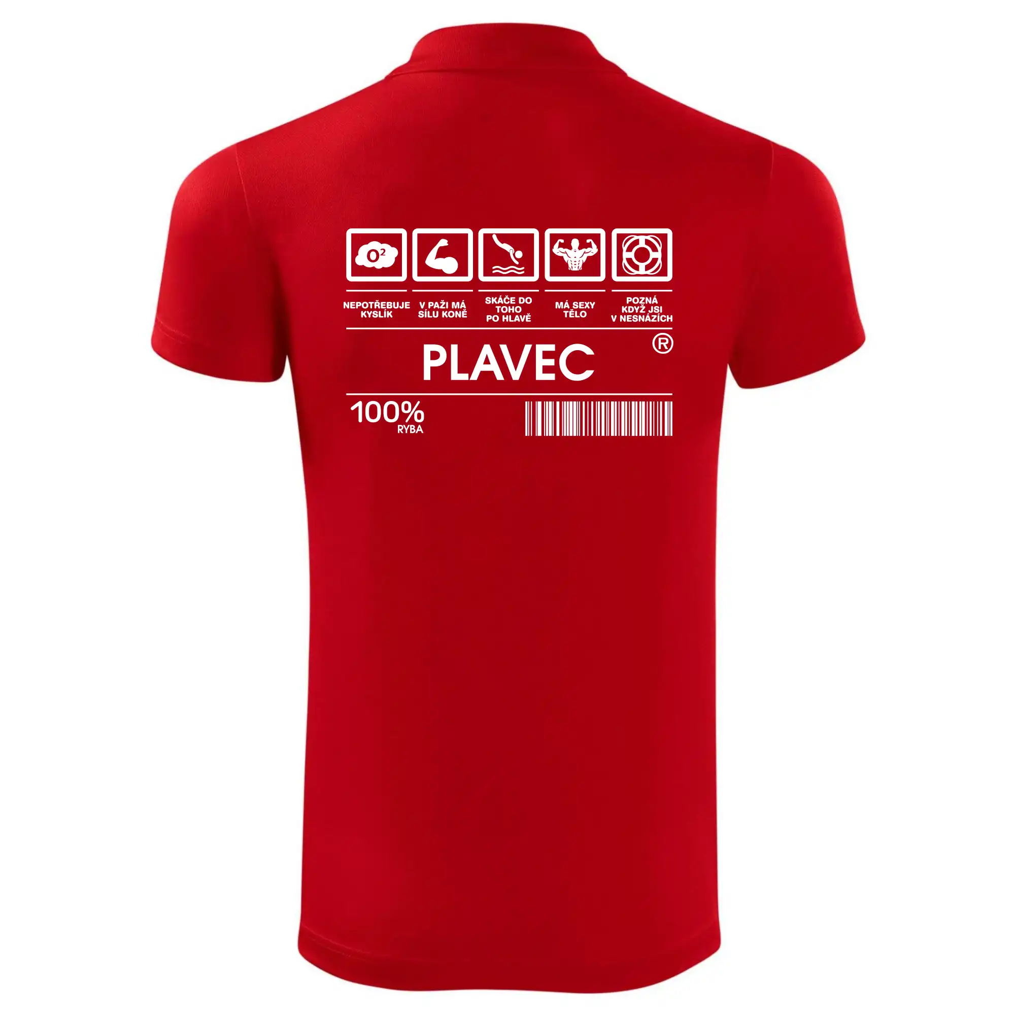 Čárový kód  - Plavec