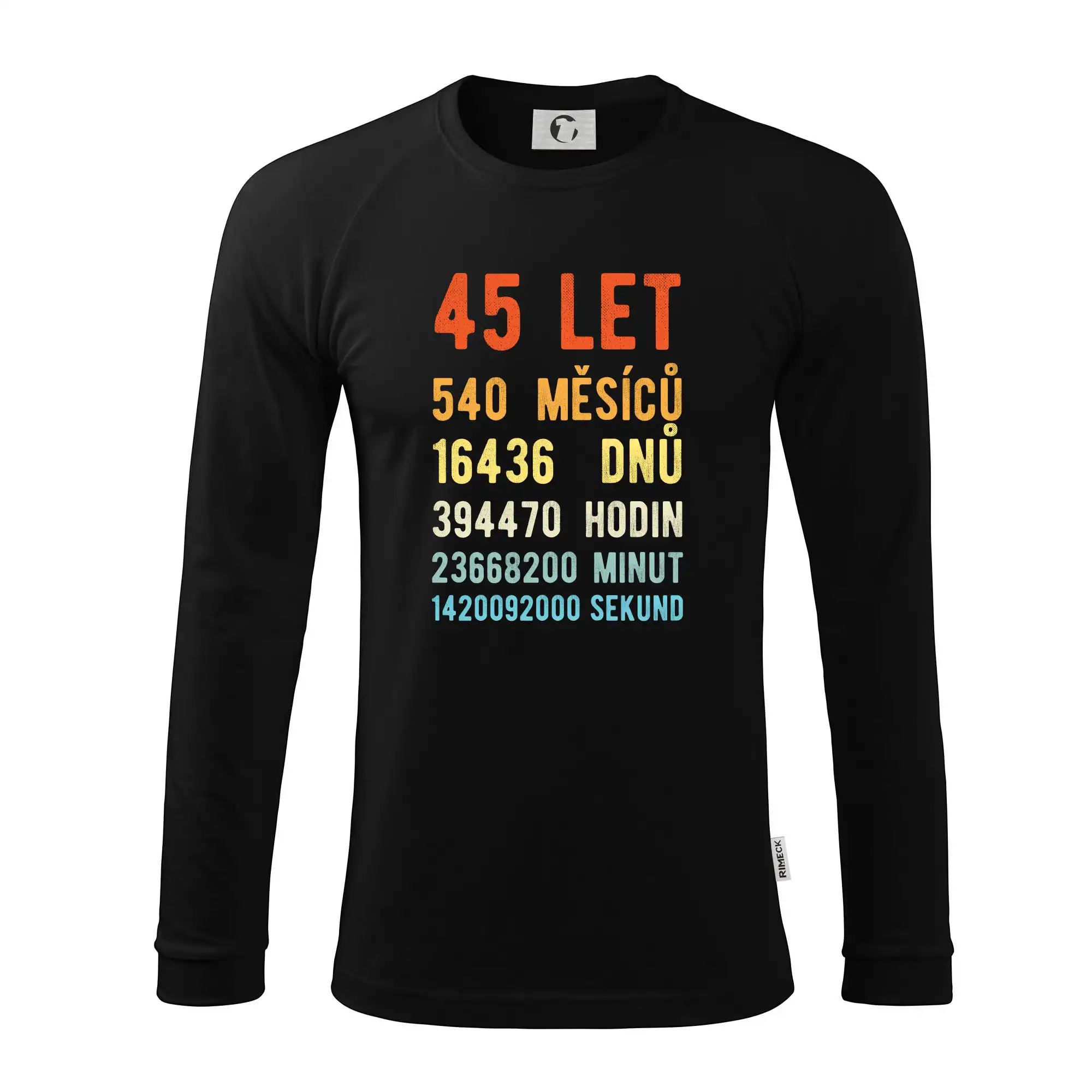 Narozeniny 45 přepočet času