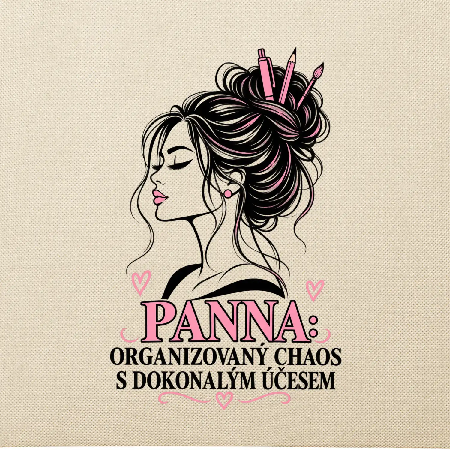 Panna Organizovaný chaos s dokonalým účesem