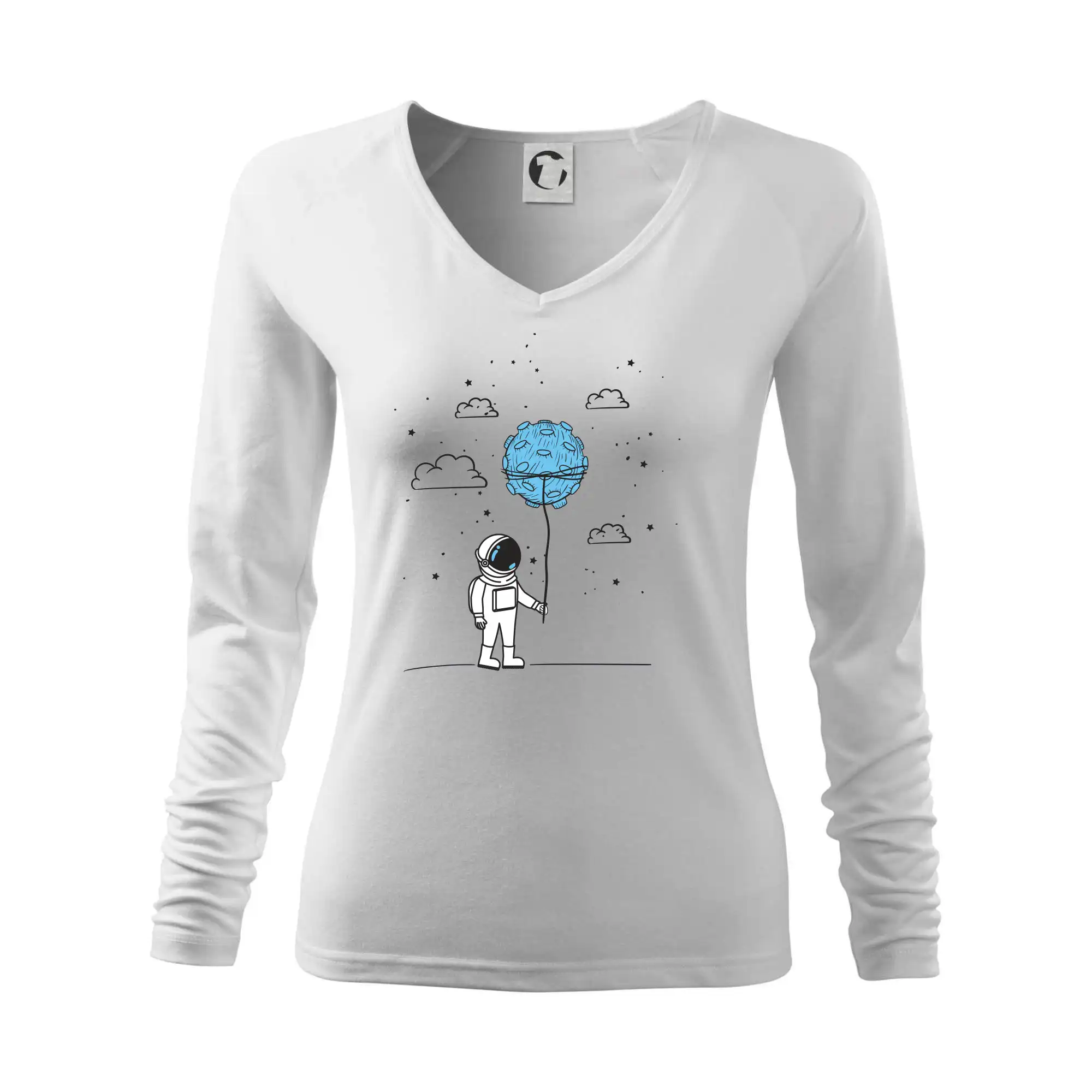 Astronaut s balónkem