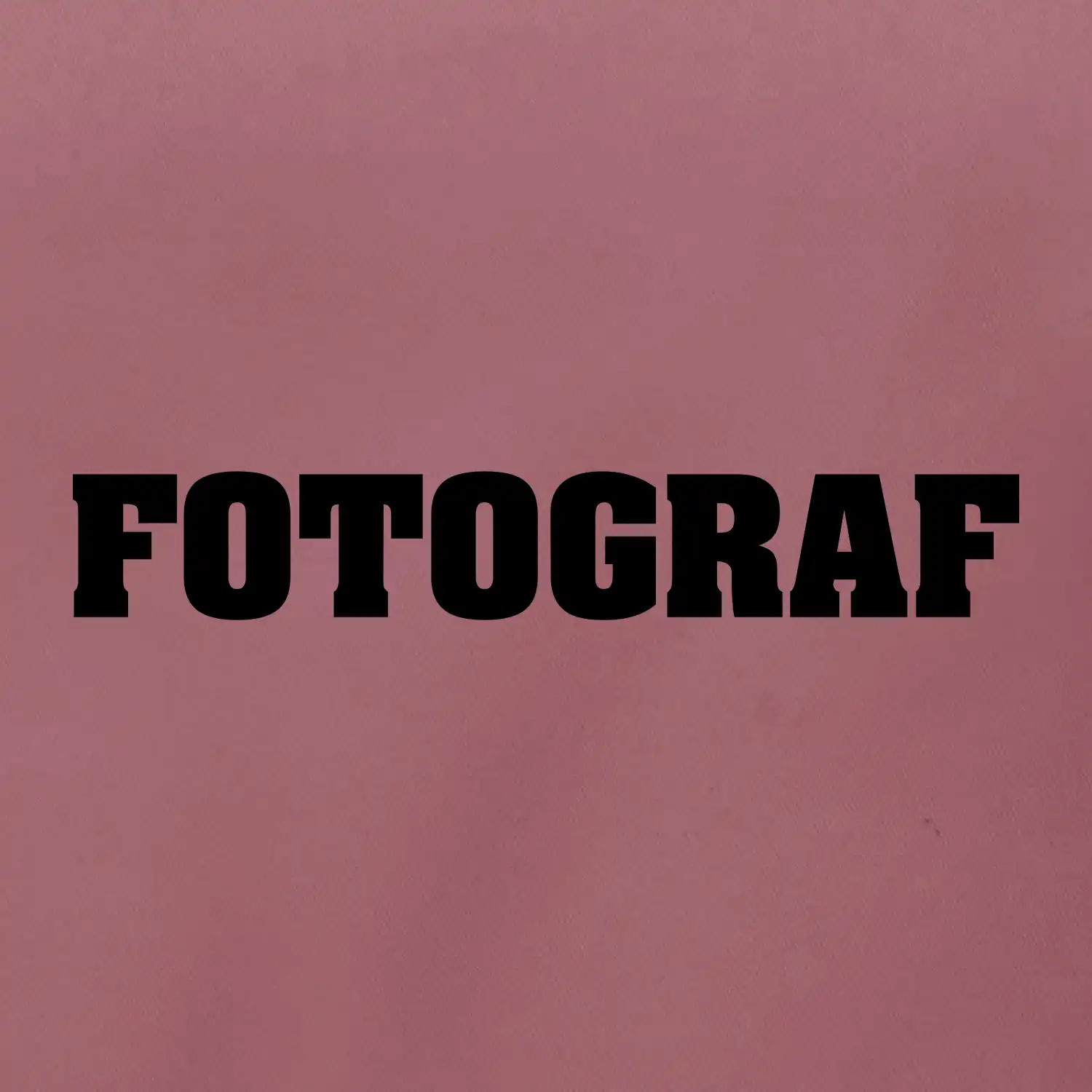 Novinář nápis - Fotograf