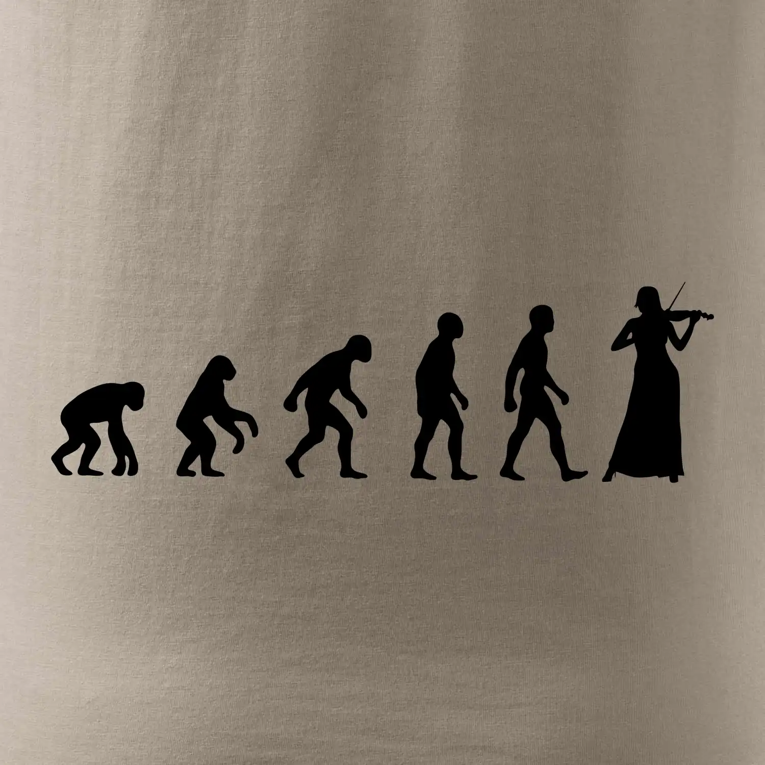 Evoluce houslistka