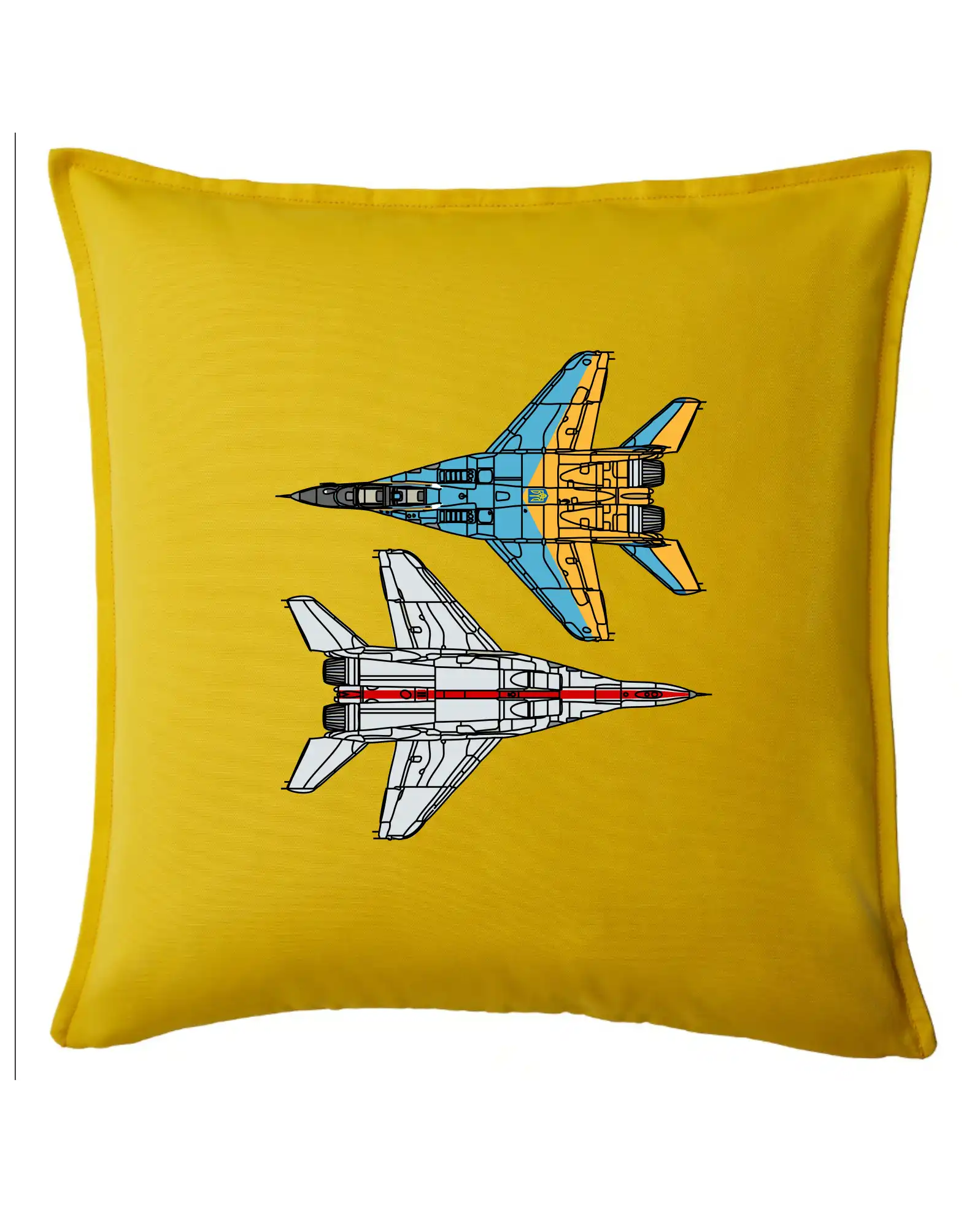 Mig 29 Fulcrum ze spoda a ze zhora