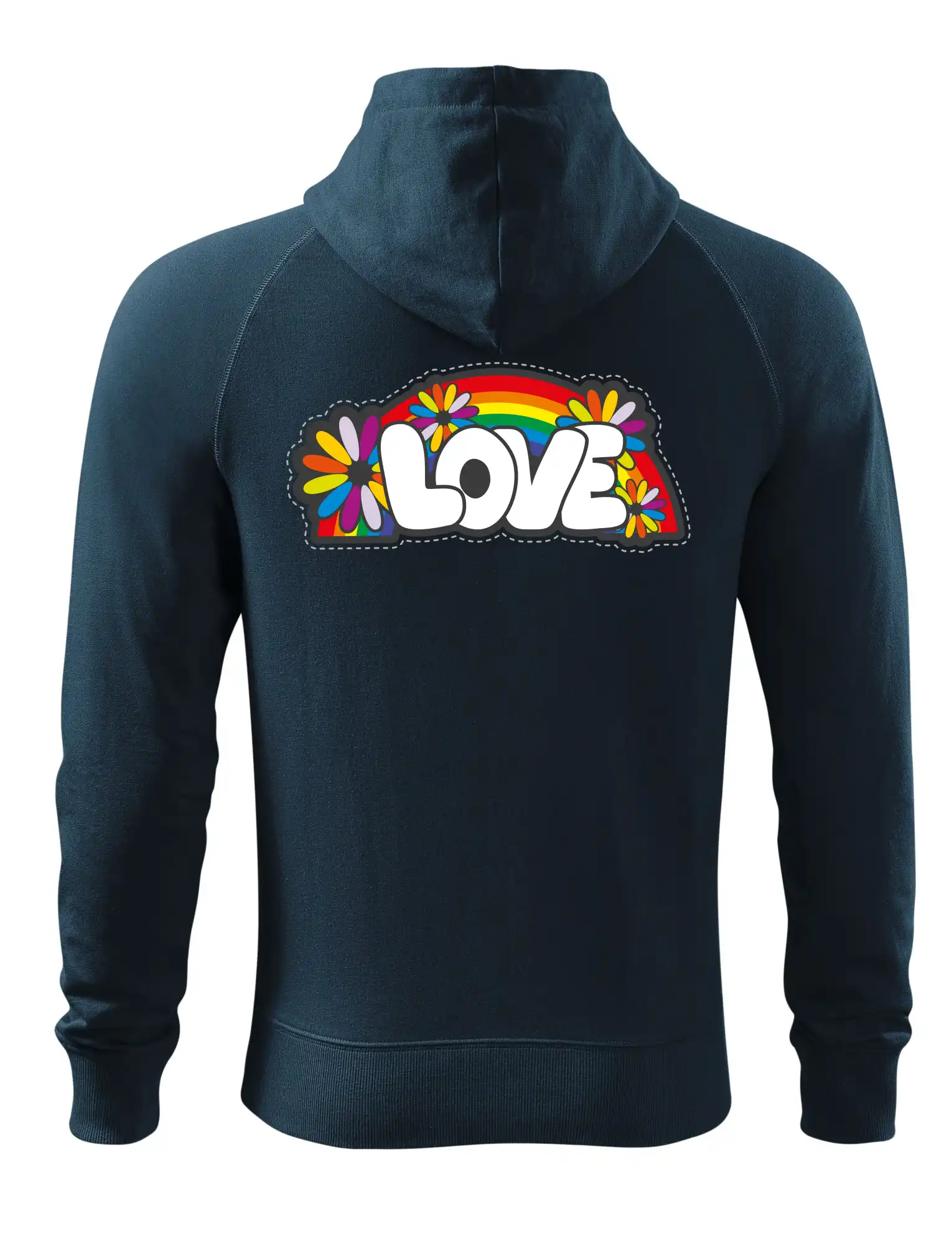 Love s duhou v pozadí