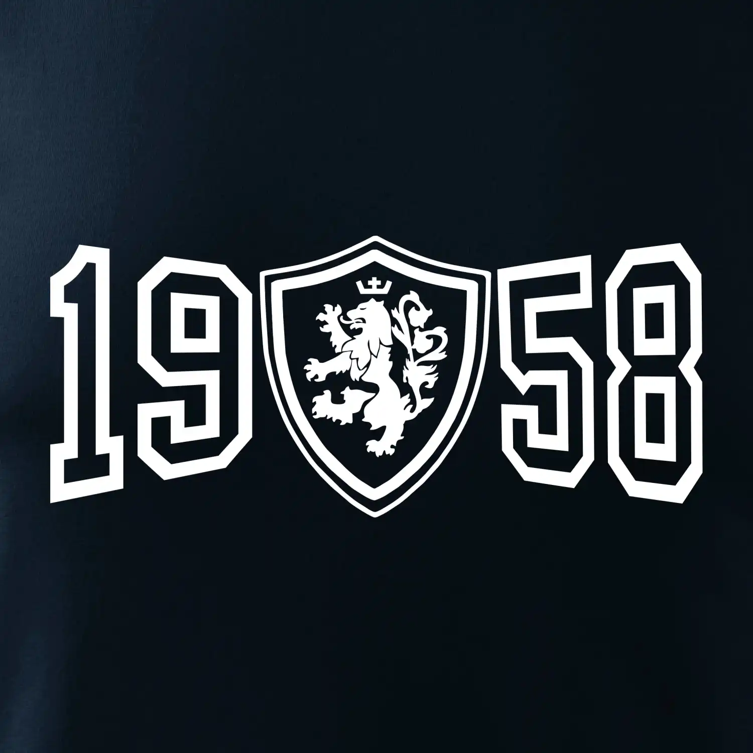 Narozeninový motiv - znak - 1958