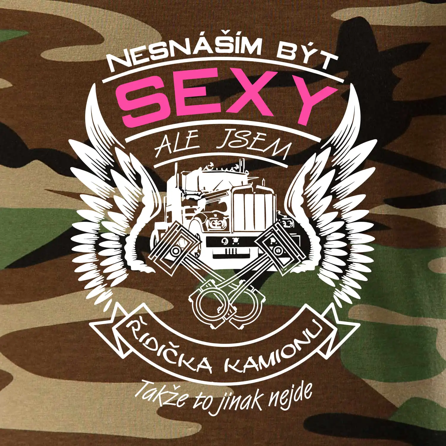 Nesnáším být sexy - kamioňák ( řidička kamionu )