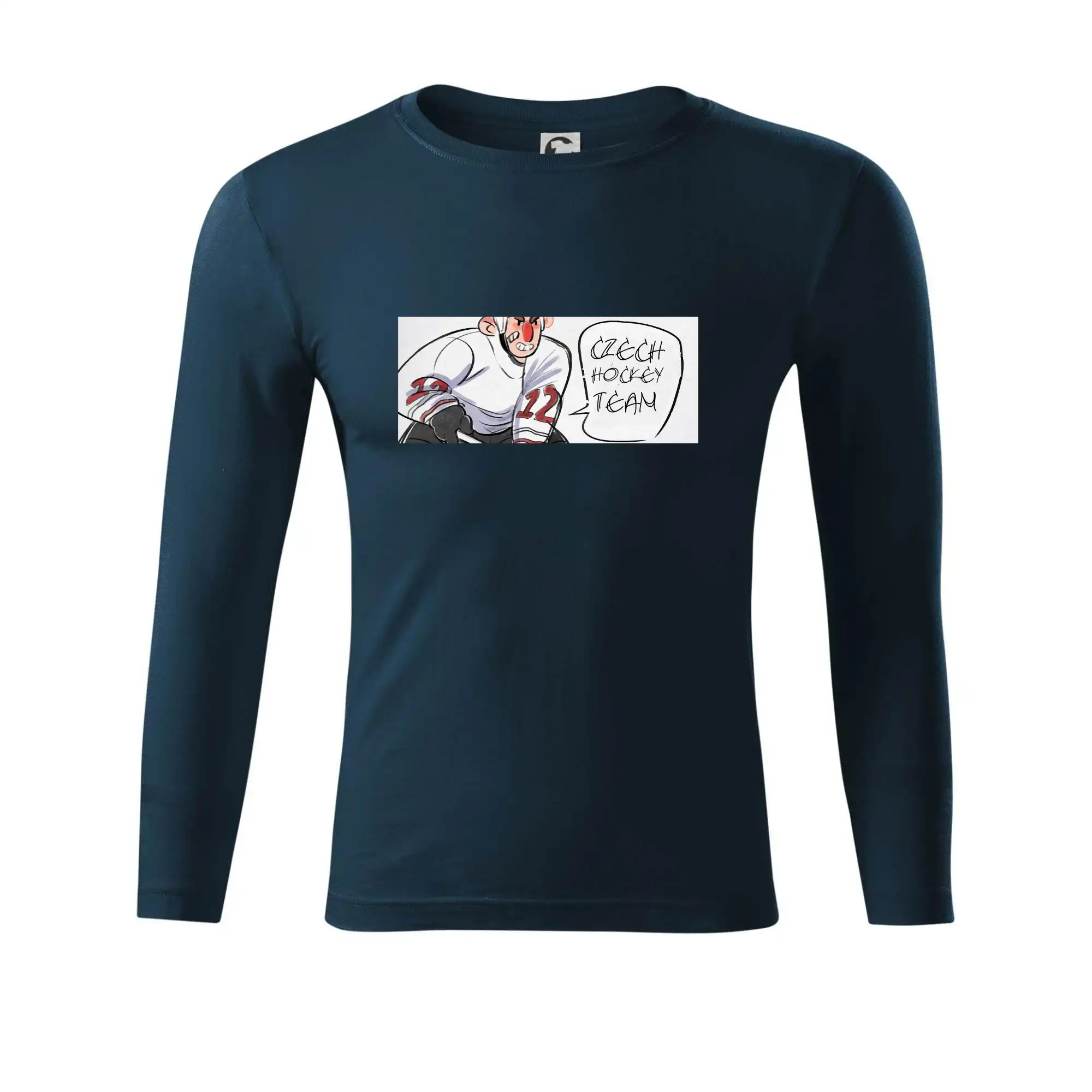 Czech hockey team animovaná postava