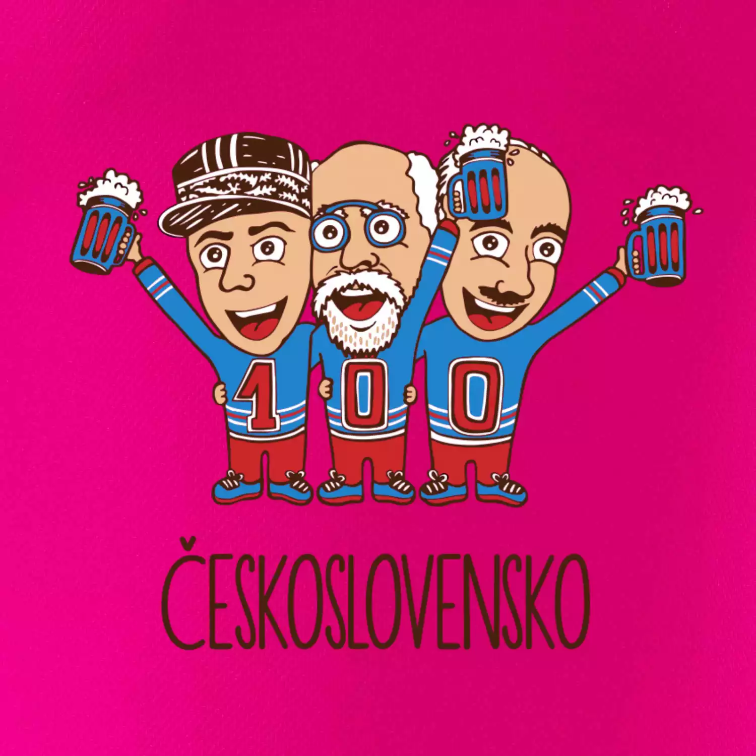 Československo 100 let - pivo  (Pecka design)
