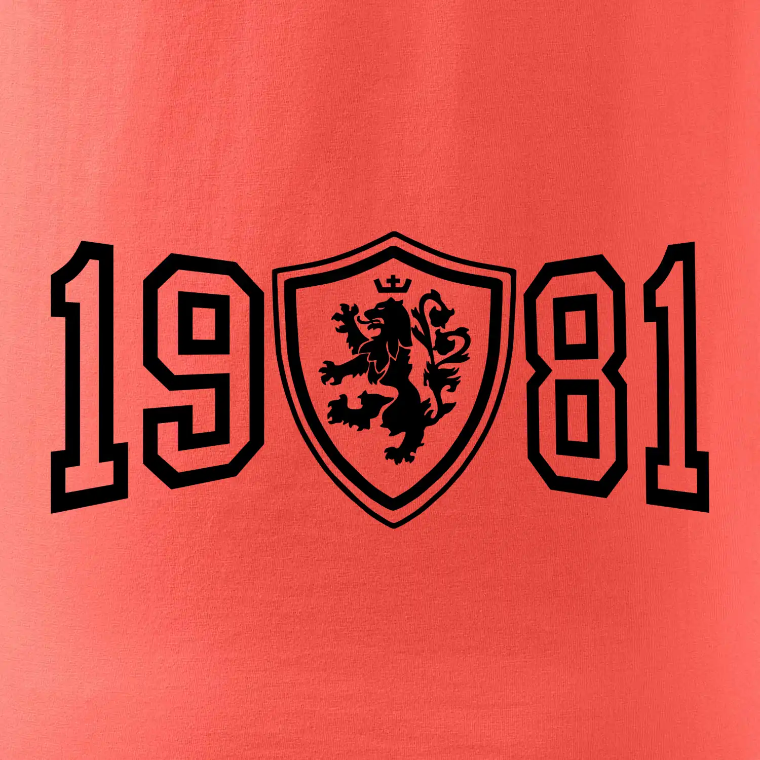 Narozeninový motiv - znak - 1981