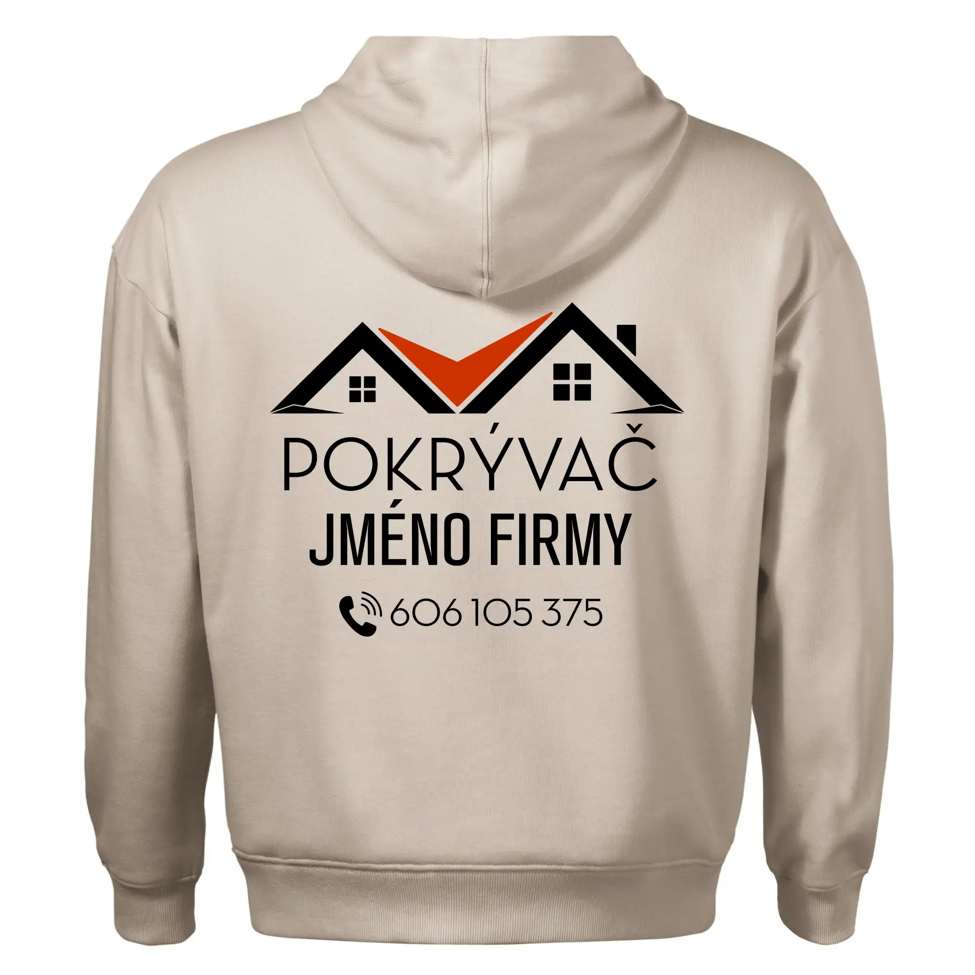 Tričko pro pokrývače - Dvě střechy