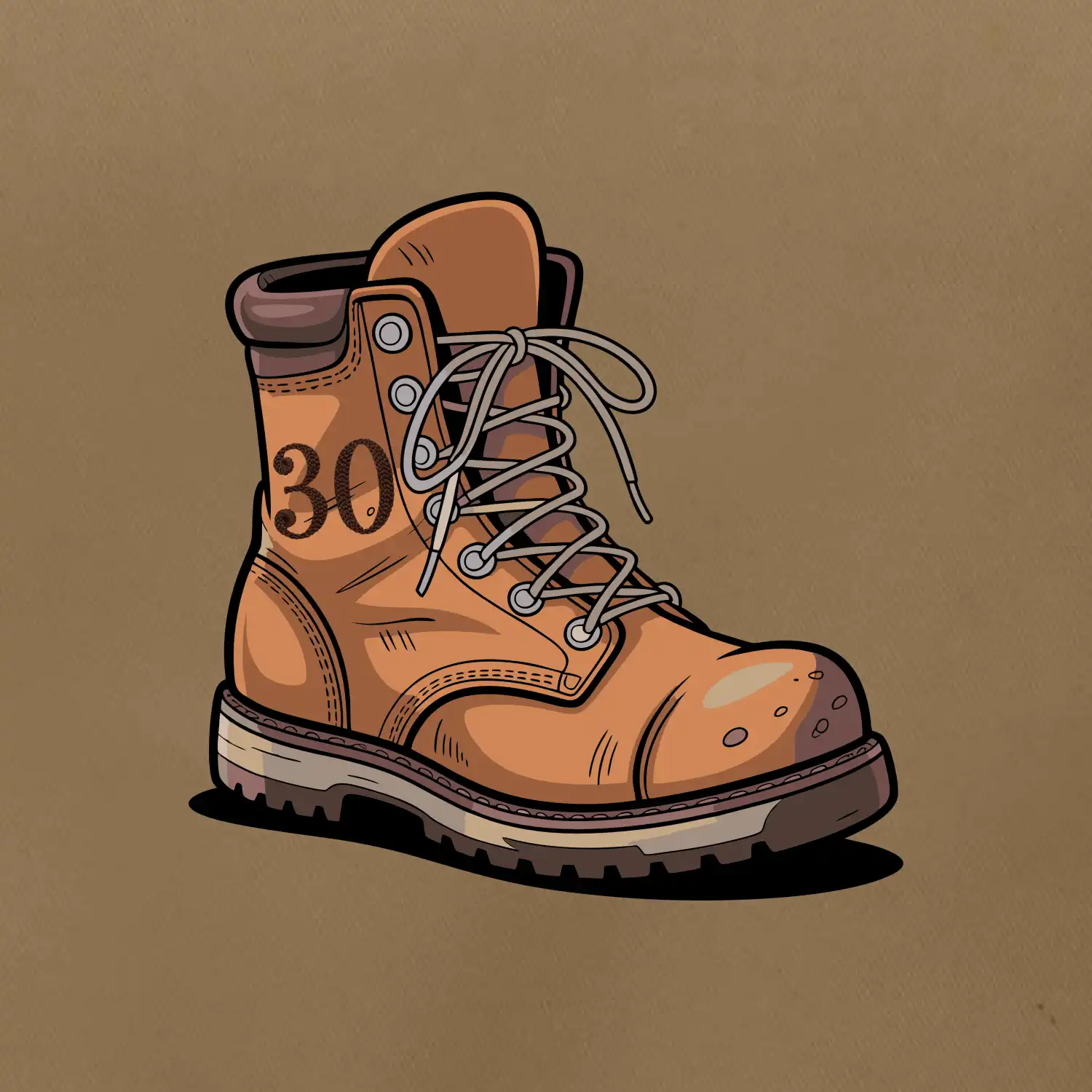 Turistická narozeninová bota 30