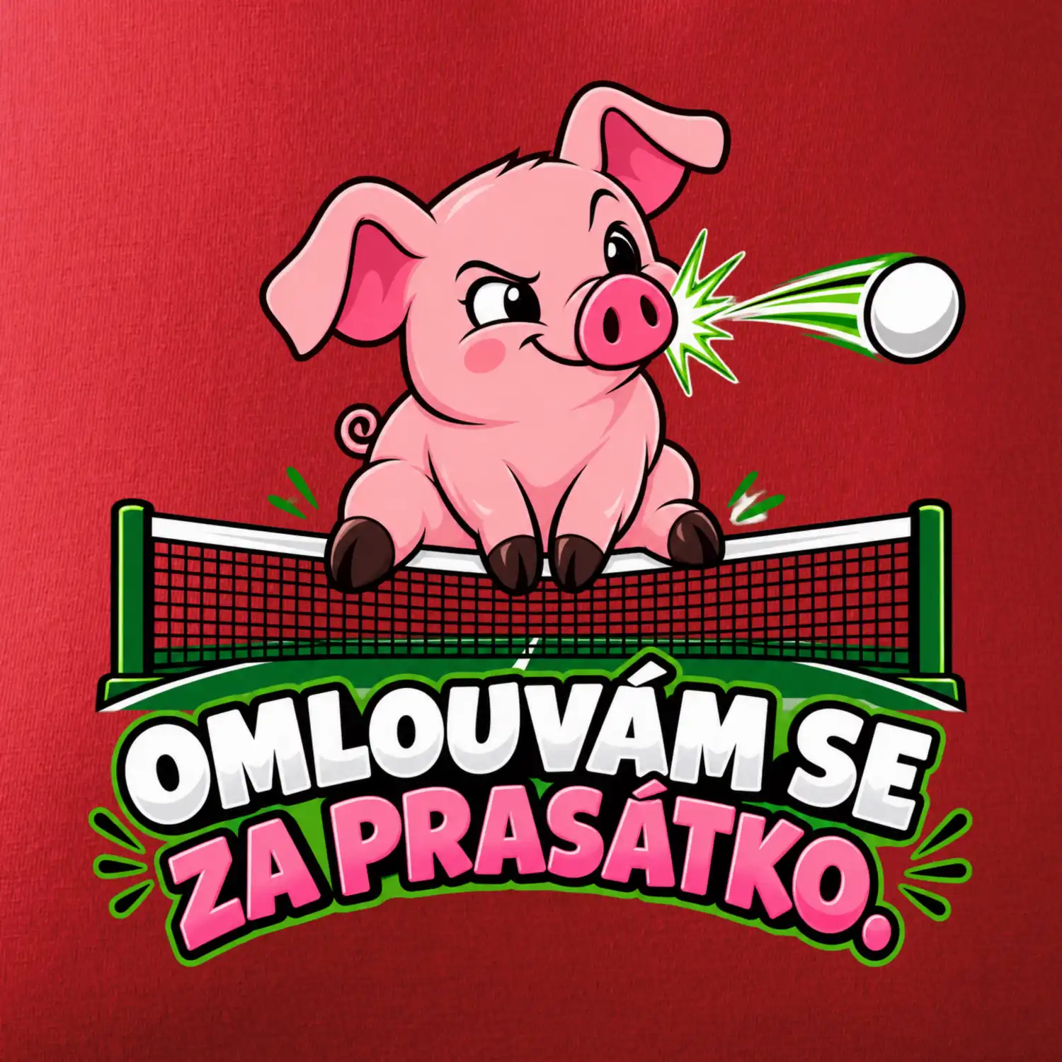 Omlouvám se za prasátko