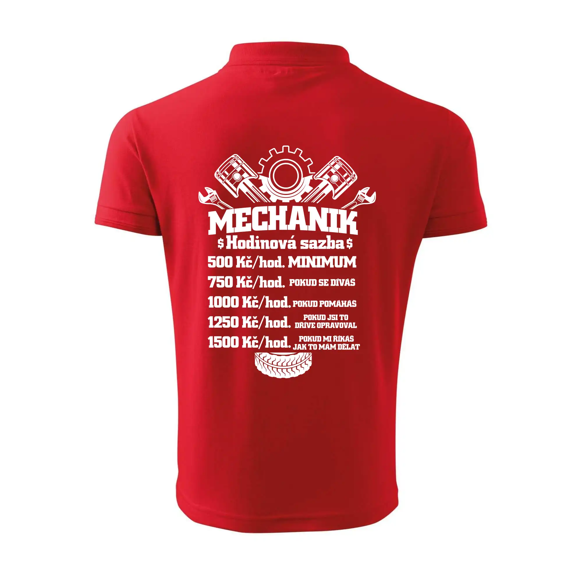 Mechanik - hodinová sazba