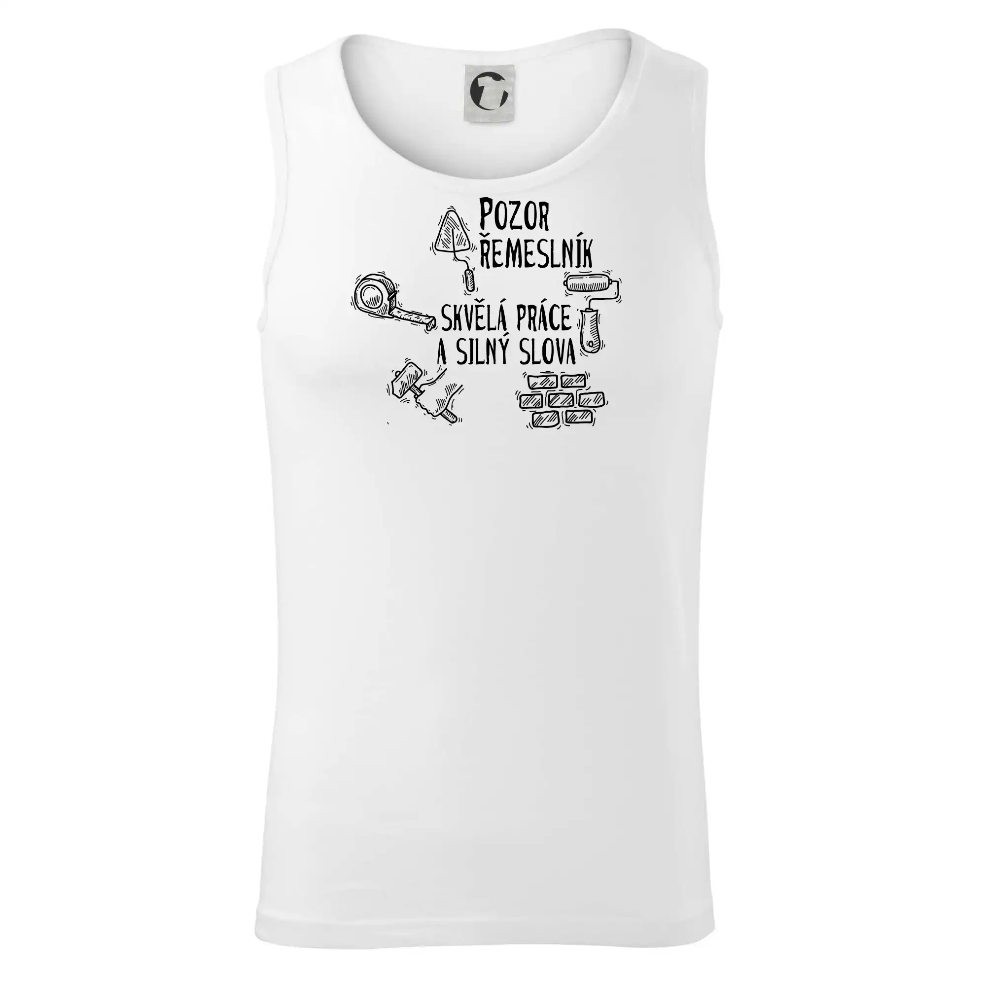 Pozor řemeslník skvělá práce silný slova