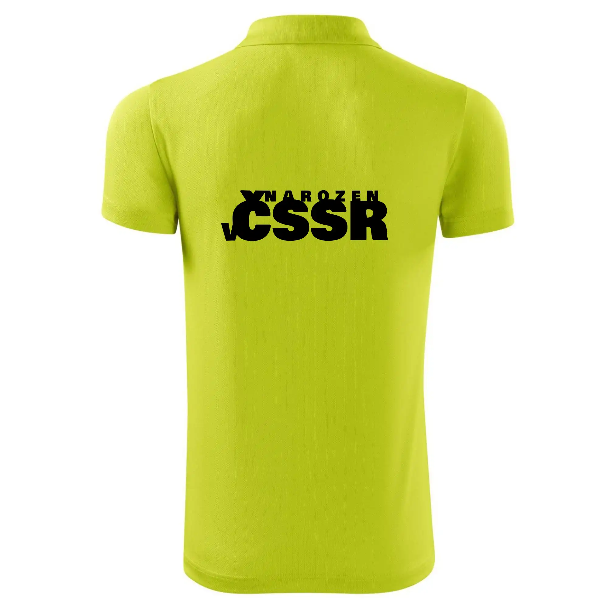 Nápis - Narozen v ČSSR