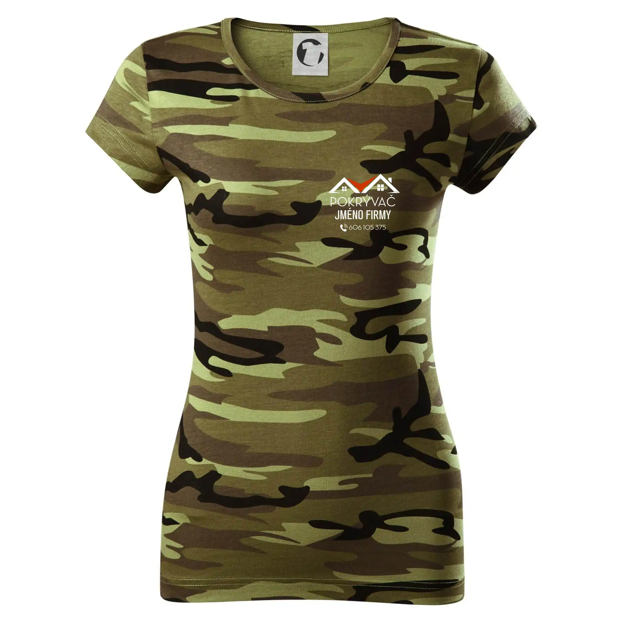 Tričko pro pokrývače - Dvě střechy