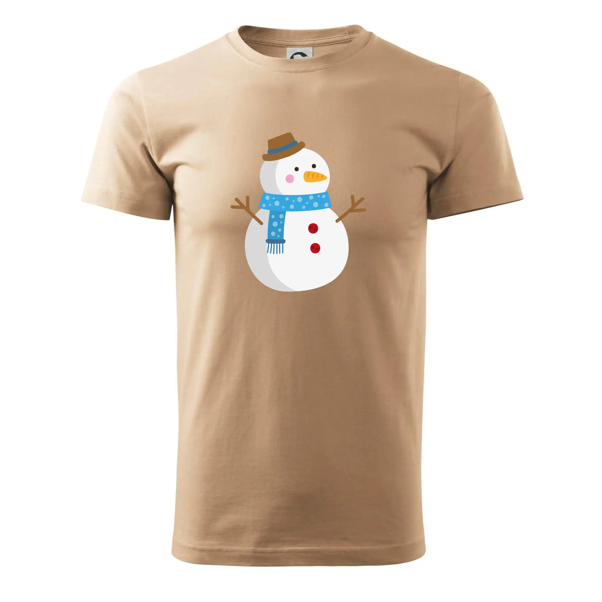 Sněhulák se šálou
