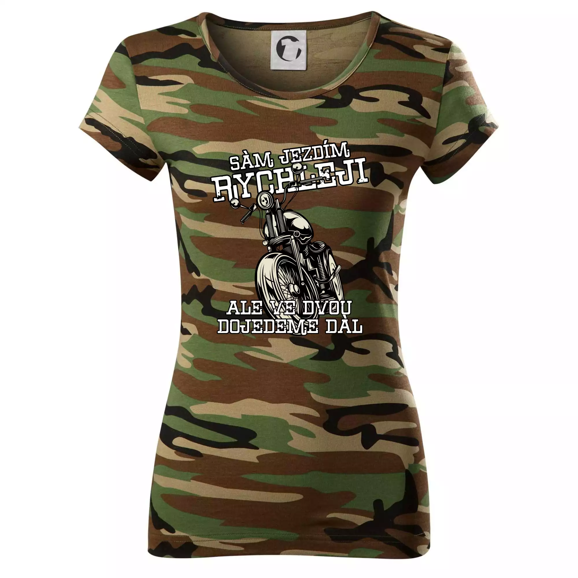 Sám jezdím rychleji, ale ve dvou dojedeme dál