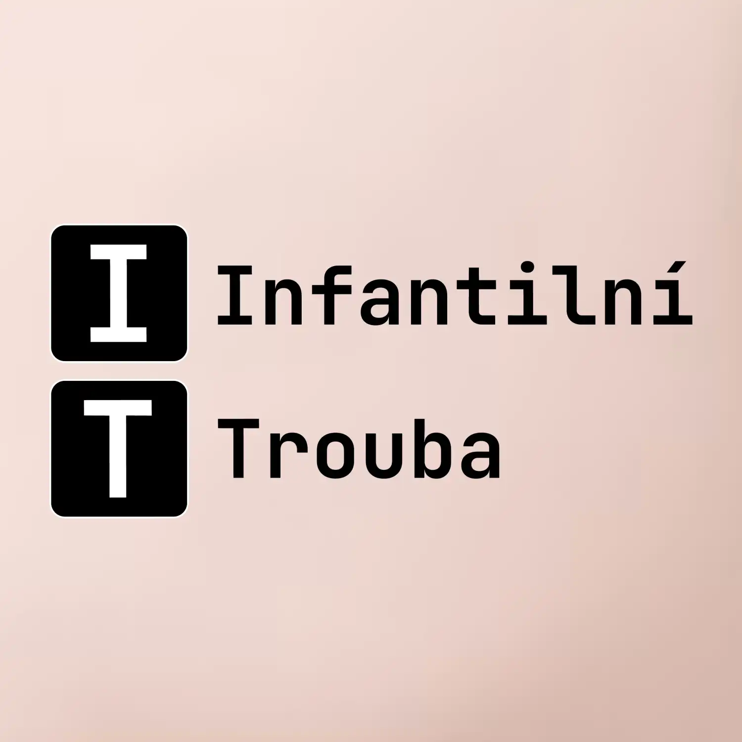 IT Nápis Infantilní Trouba