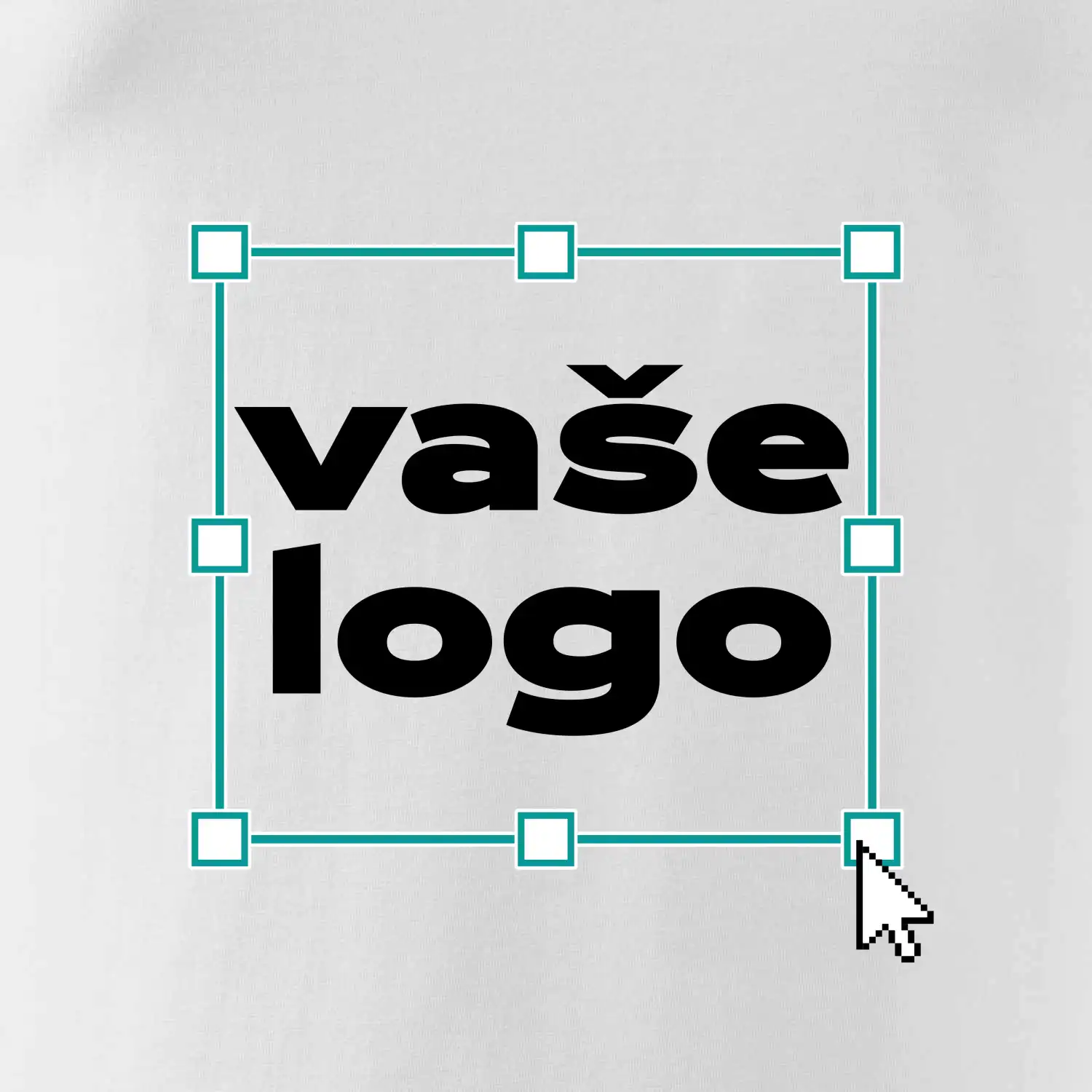 Vlastní logo na prsu - Tričko s vlastním logem