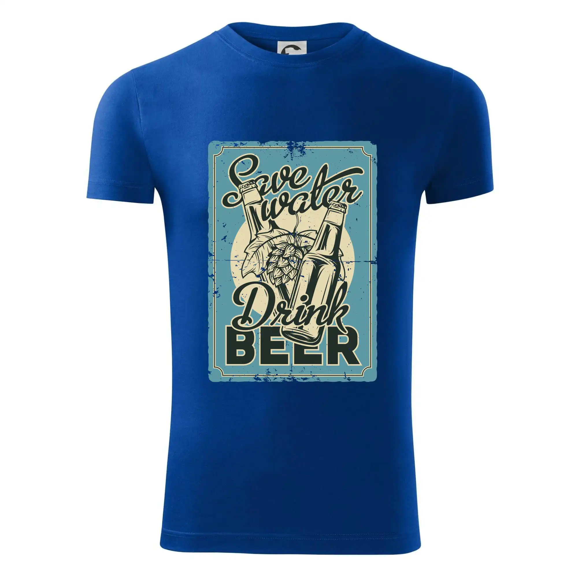 Save water drink beer poster