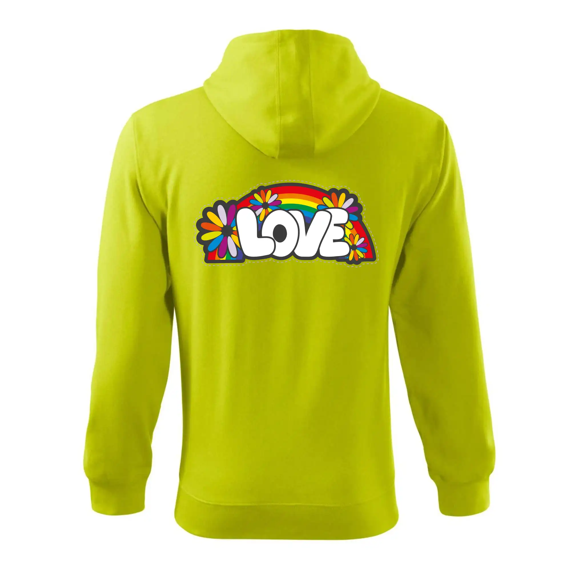 Love s duhou v pozadí