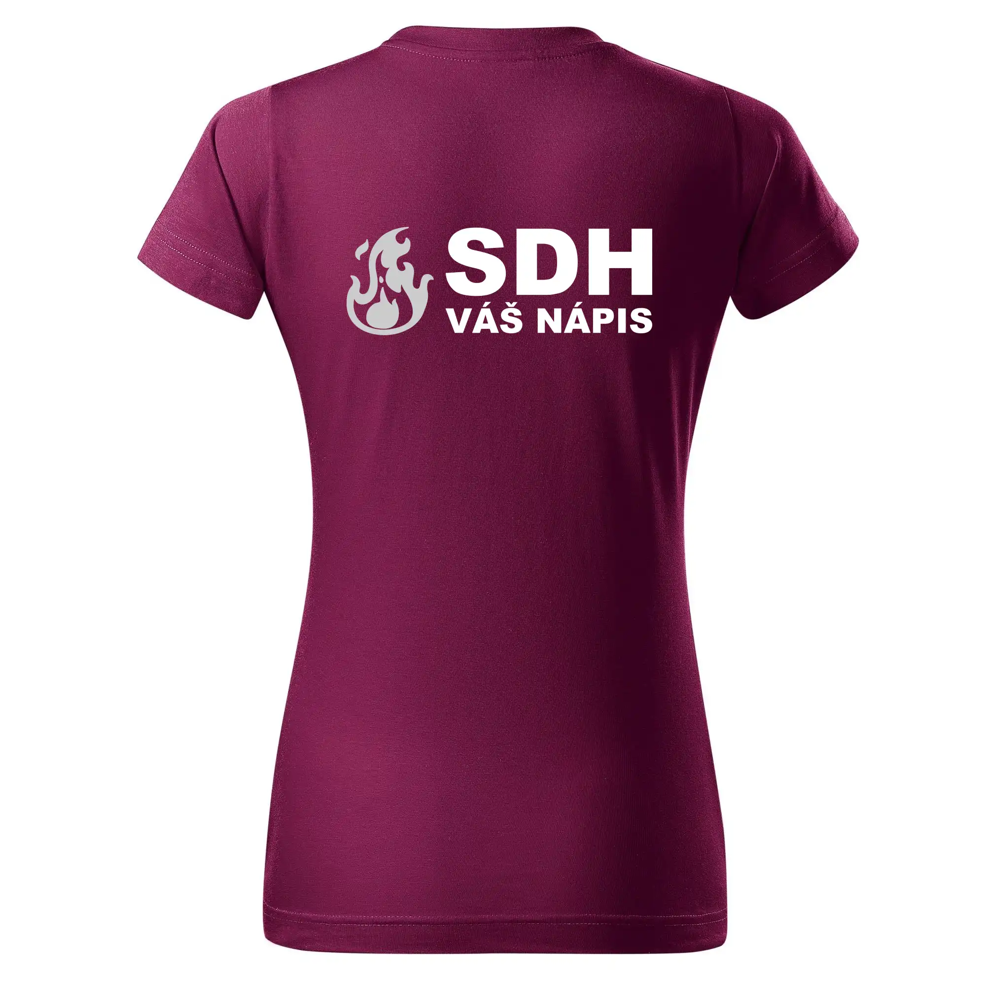 SDH REFLEXNÍ nápis (oheň, firesport, název sboru - vlastní nápis)