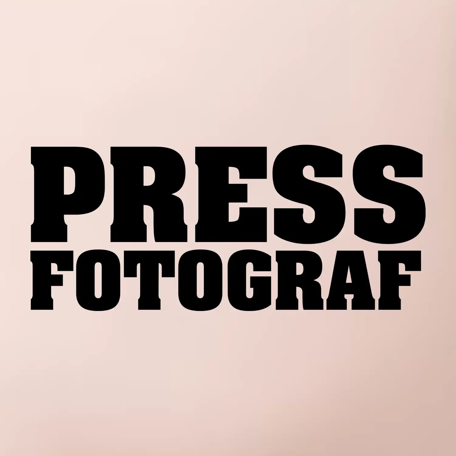 Novinář nápis - Press Fotograf