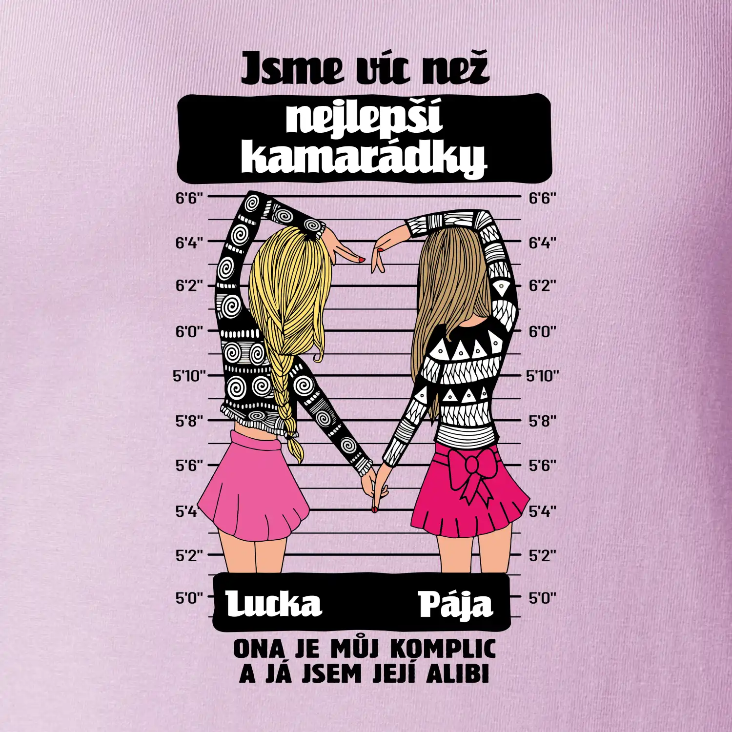 Víc než nejlepší kamarádky - Vaše jména