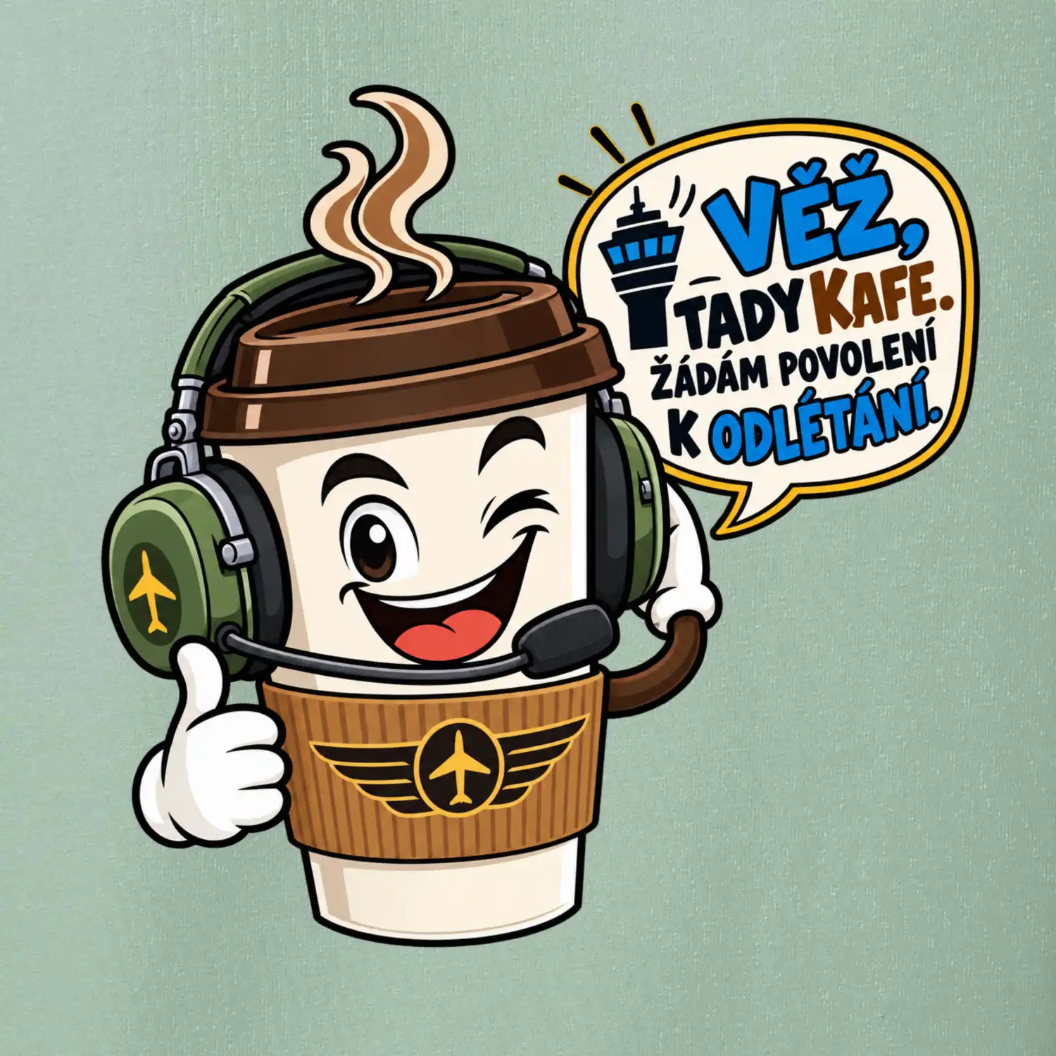 Věž tady kafe