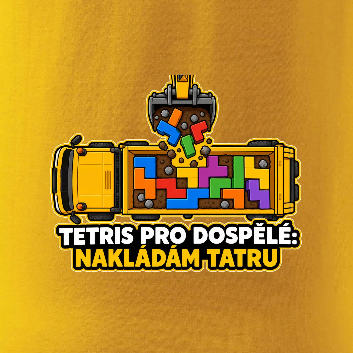 Tetris pro dospělé nakládám tatru