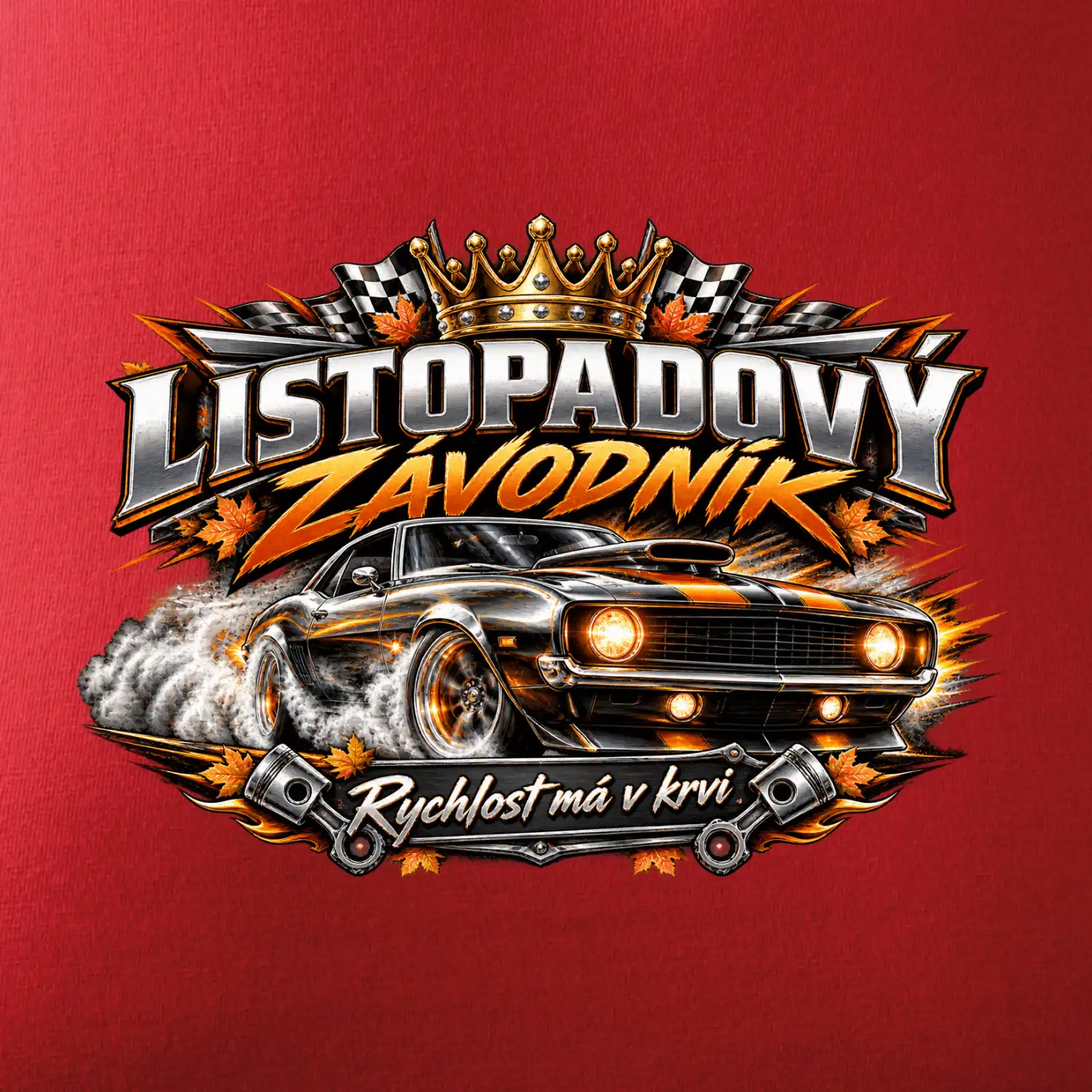 Listopadový závodník rychlost má v krvi